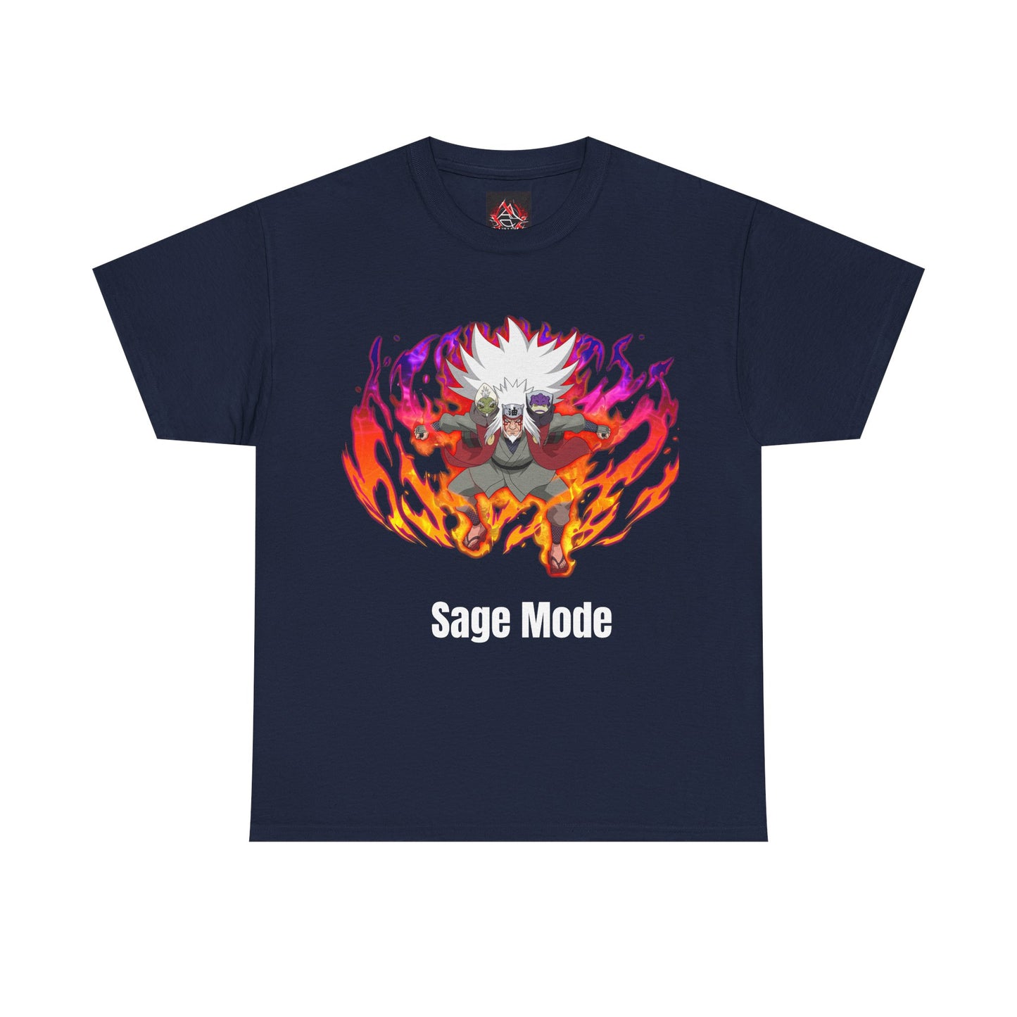 Naruto Shipuden - Sage Mode Jiraiya Multiple Colours Unisex Heavy Cotton T-Shirt