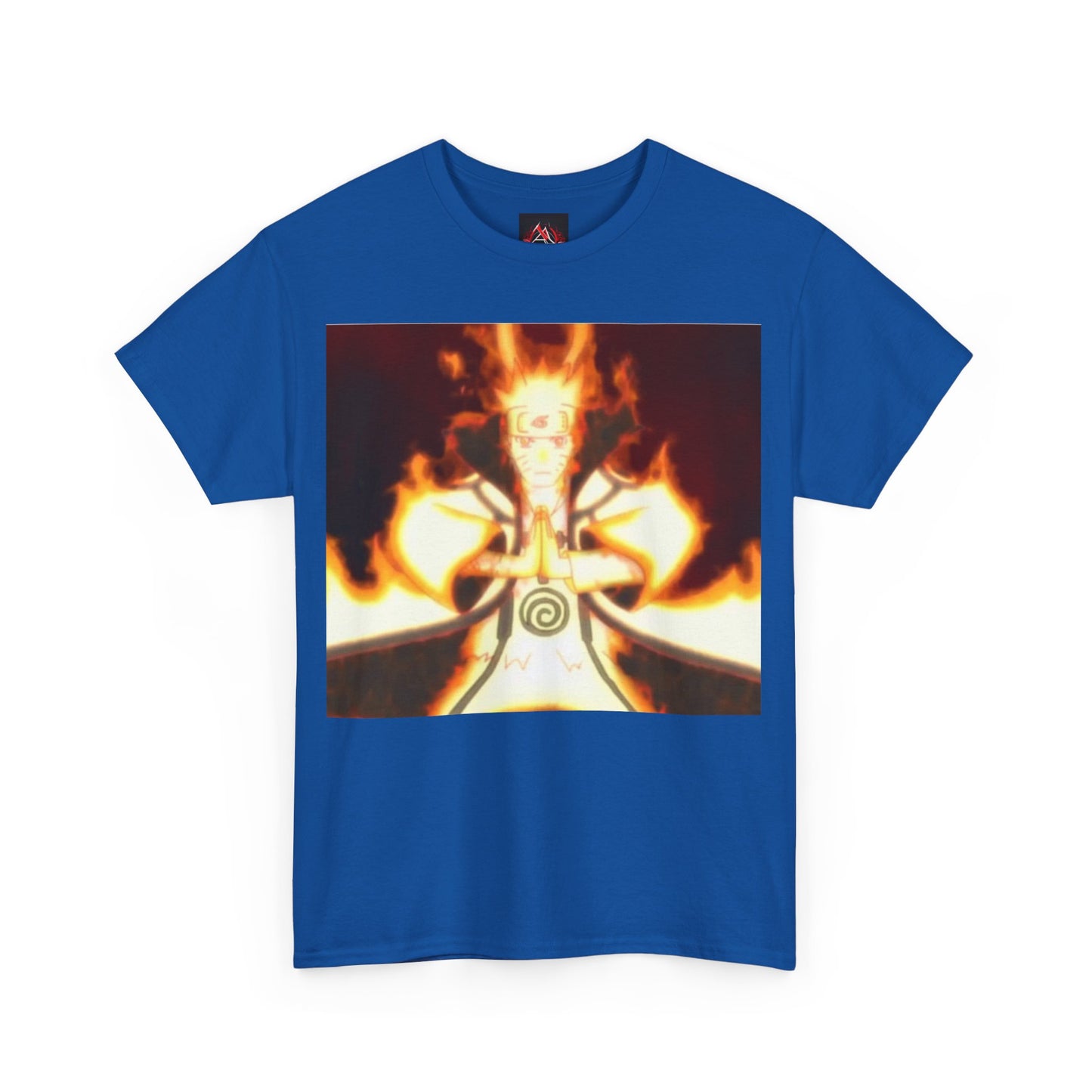 Naruto Shippuden - Naruto Full Power Handsign Unisex Heavy Cotton T-Shirt