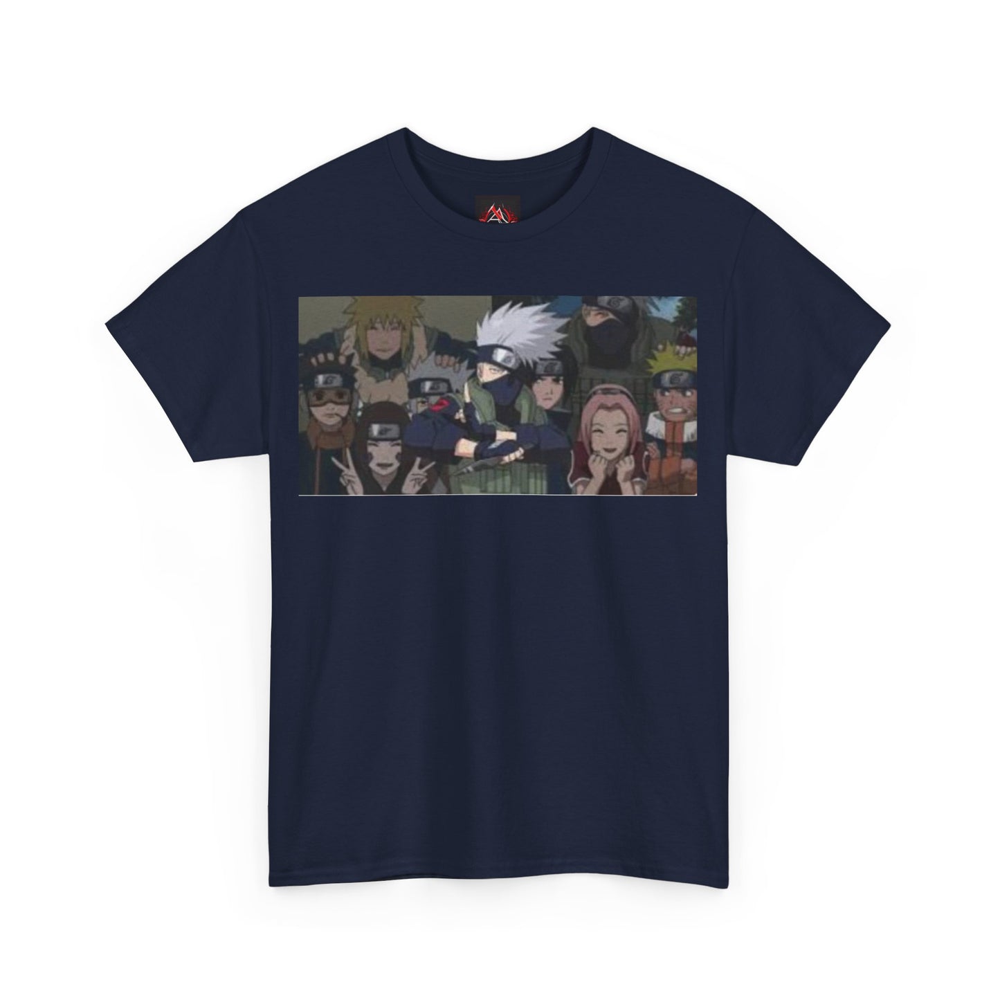 Naruto - Team 10 Team Kakashi Young and Old Unisex Heavy Cotton T-Shirt