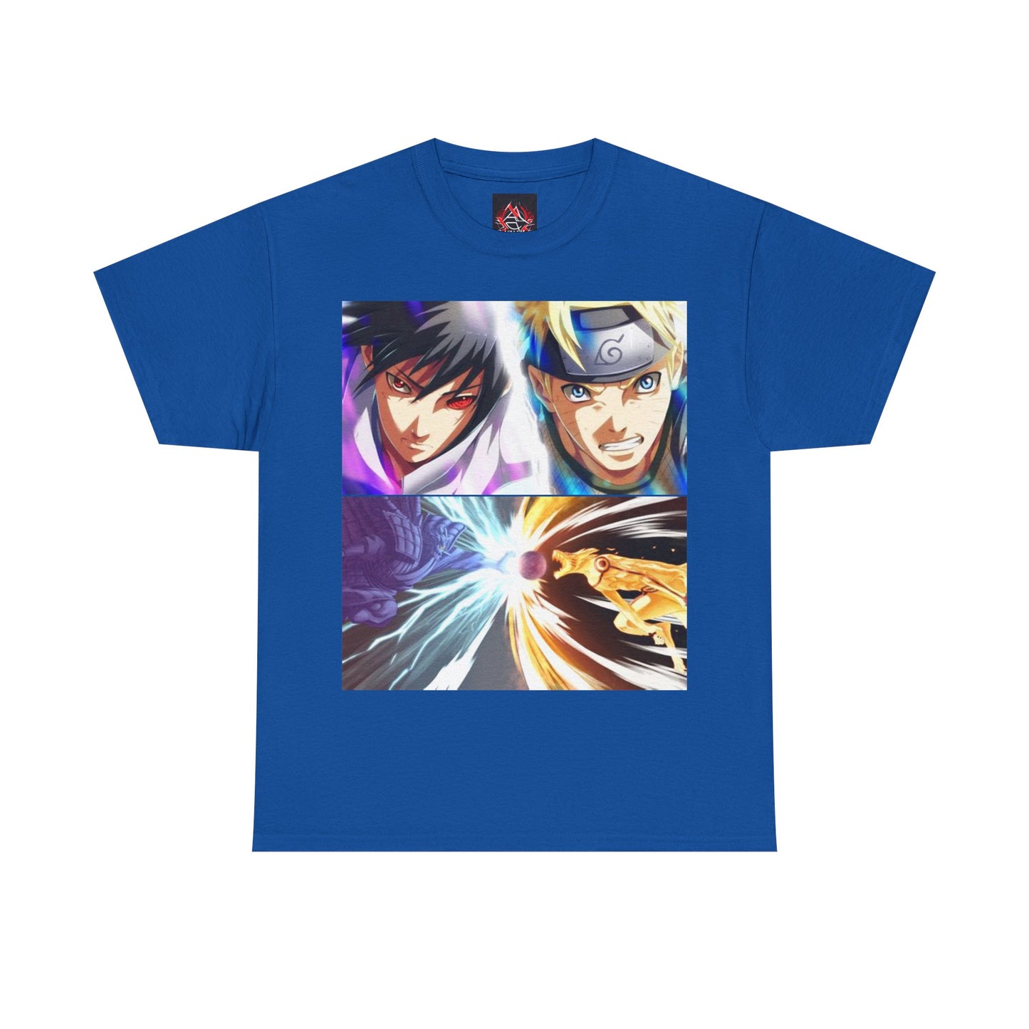 Naruto Shipuden Epic Battle Naurto Vs Sasuke Unisex Heavy Cotton TShirt