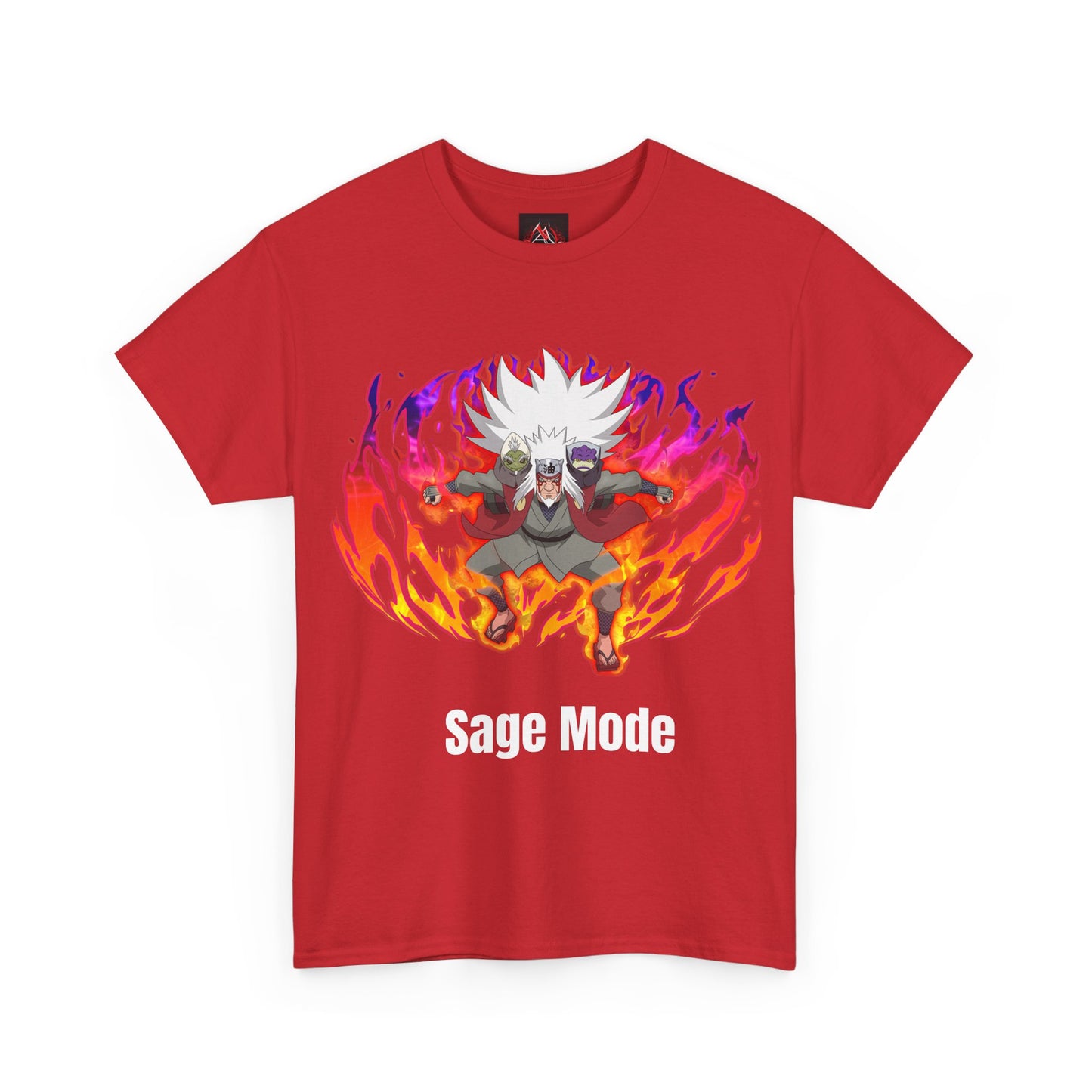 Naruto Shipuden - Sage Mode Jiraiya Multiple Colours Unisex Heavy Cotton T-Shirt