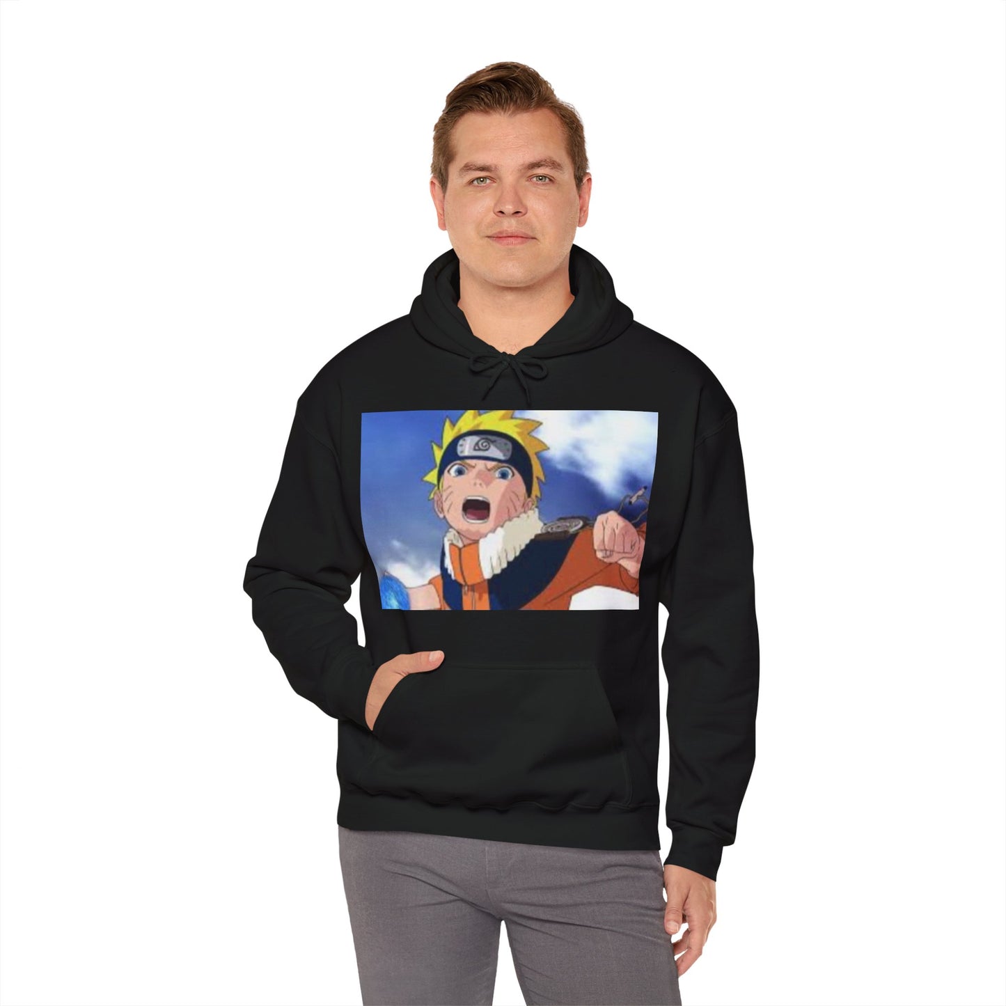 Naruto Adventure Unisex Heavy Hoodie - Perfect Gift for Anime Fans