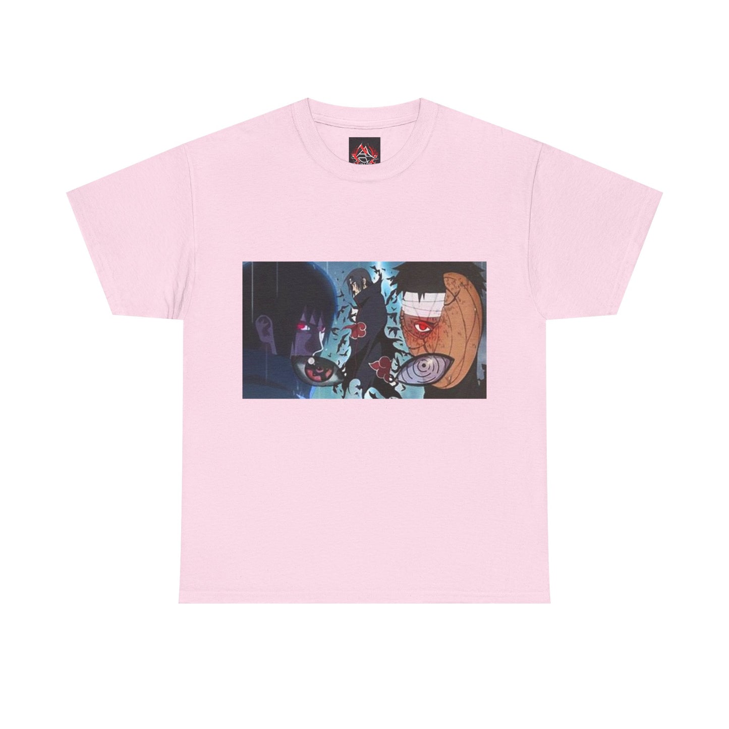 Naruto - Itchia and Sasuke with Obito Uchiha - Unisex Heavy Cotton Unisex Heavy Cotton TShirt