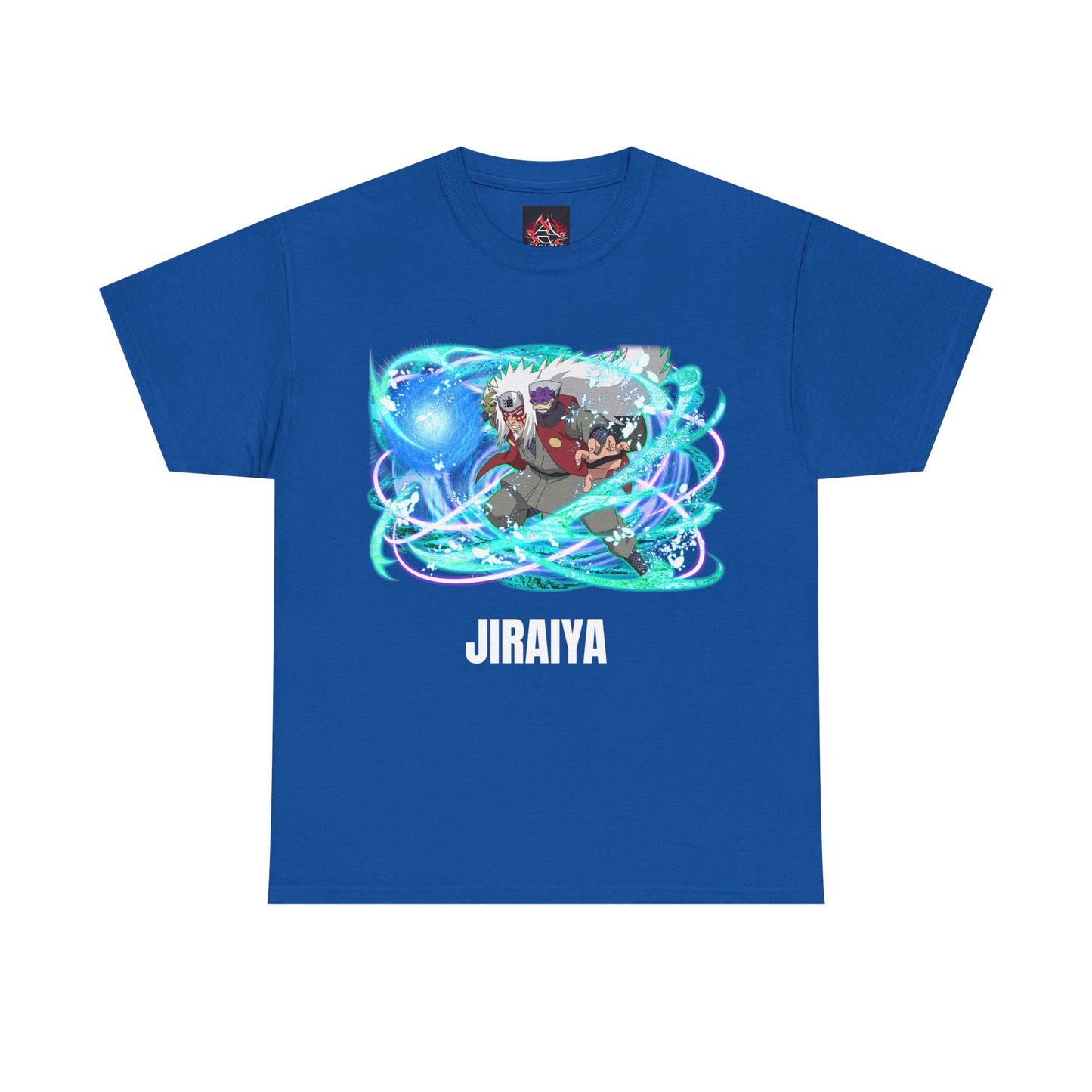 Naruto Shippuden - Jiraiya Rasengan Sage Mode Muliple Colours Unisex Heavy Cotton T-Shirt