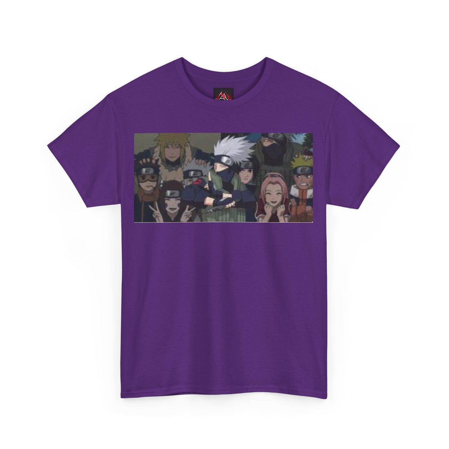 Naruto - Team 10 Team Kakashi Young and Old Unisex Heavy Cotton T-Shirt
