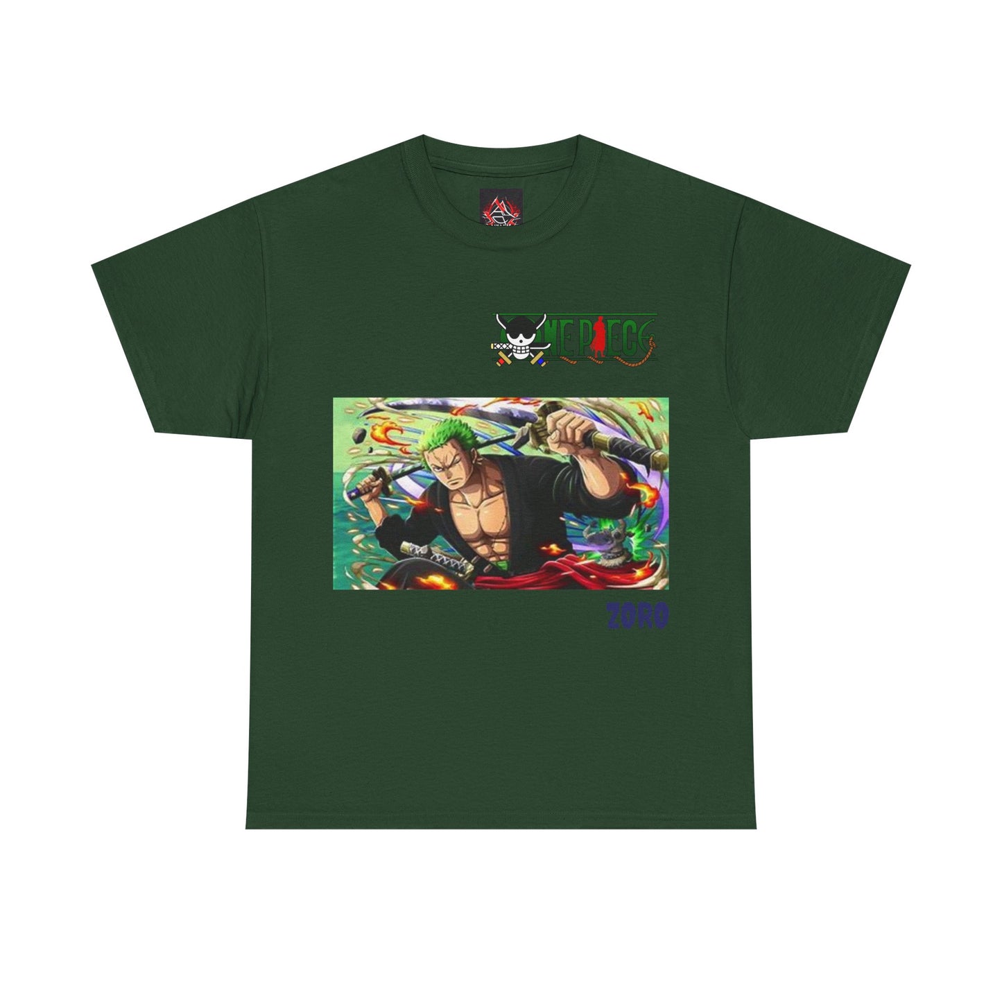 One Piece - Zoro , Unisex Heavy Cotton T- Shirt