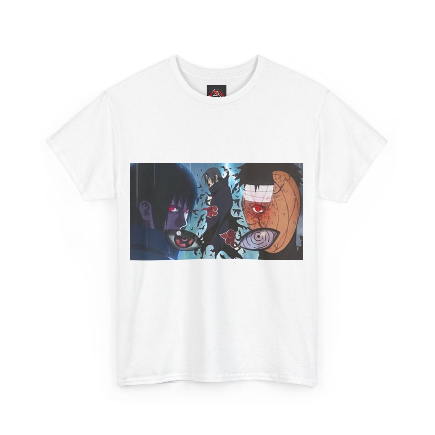 Naruto - Itchia and Sasuke with Obito Uchiha - Unisex Heavy Cotton Unisex Heavy Cotton TShirt