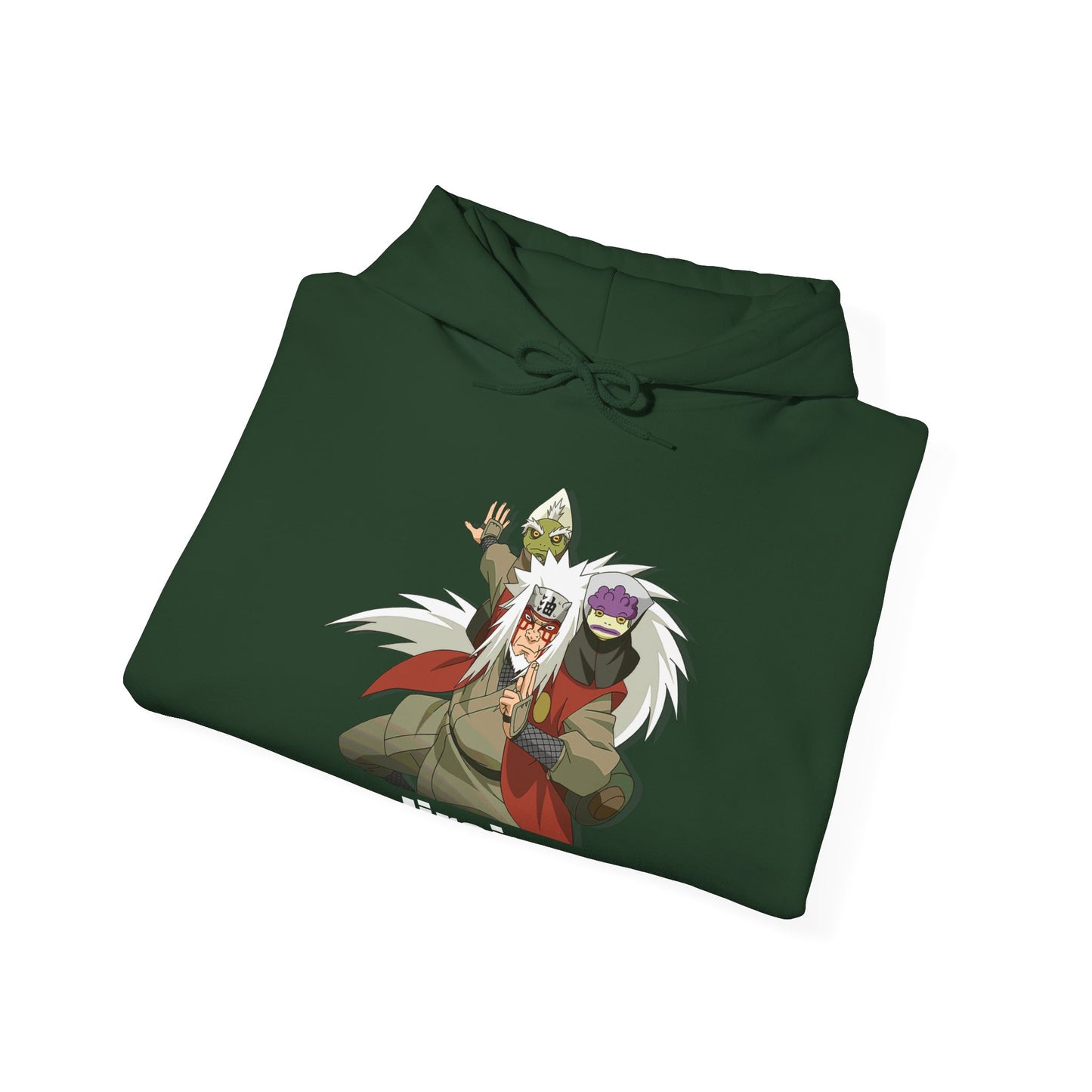 Naruto Shippuden - The Hidden Leaf's Jiraiya Sage Mode In Multiple Colours Unisex Hoodie