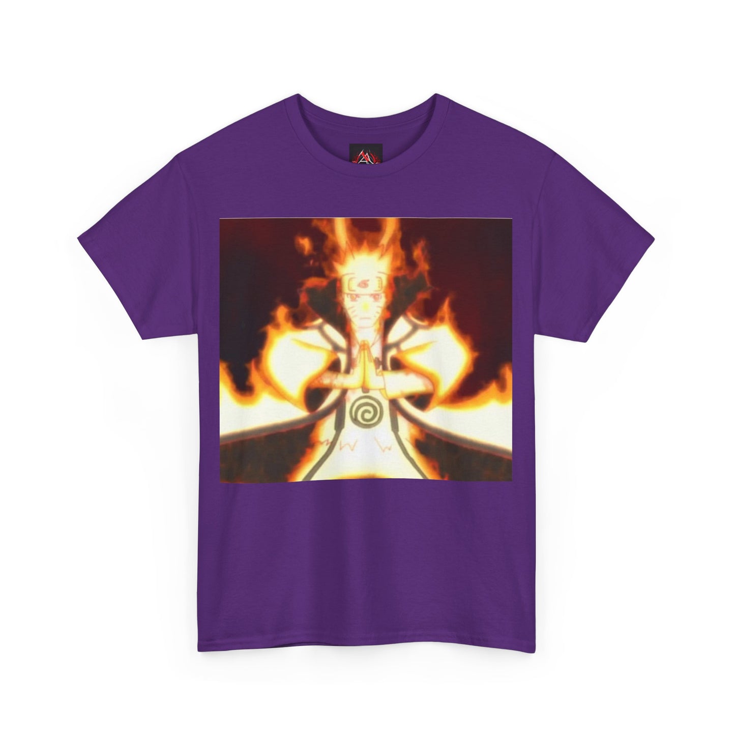 Naruto Shippuden - Naruto Full Power Handsign Unisex Heavy Cotton T-Shirt