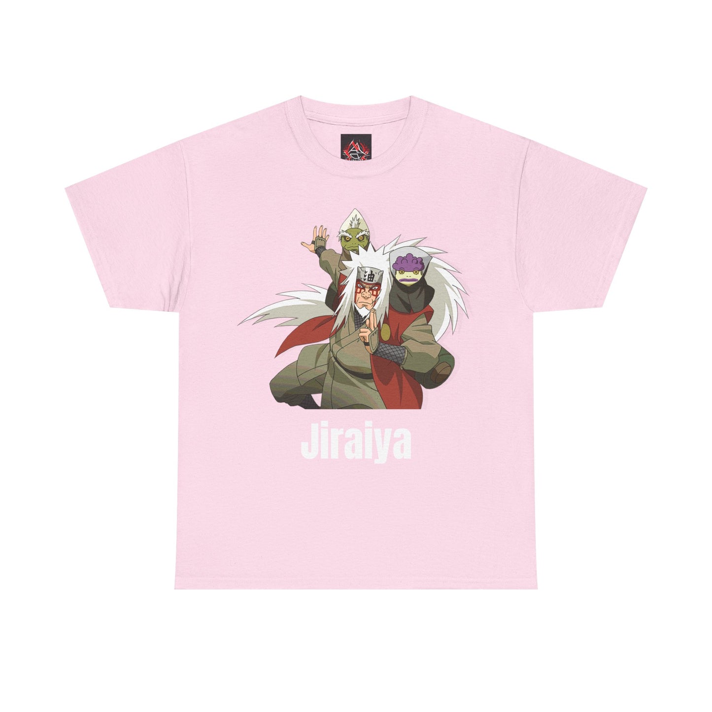 Naruto Shippuden - The Hidden Leaf's Jiraiya Sage Mode Multiple Colours Unisex Heavy Cotton T-Shirt