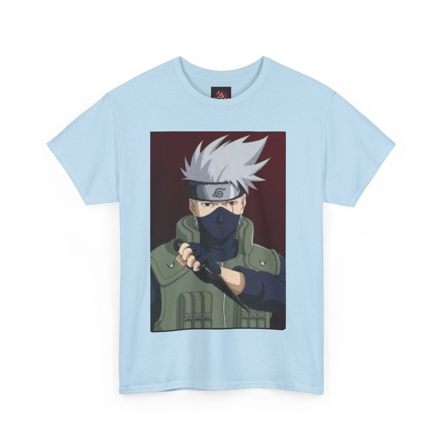 Naruto - Kakashi with Kunai Unisex Heavy Cotton T-Shirt