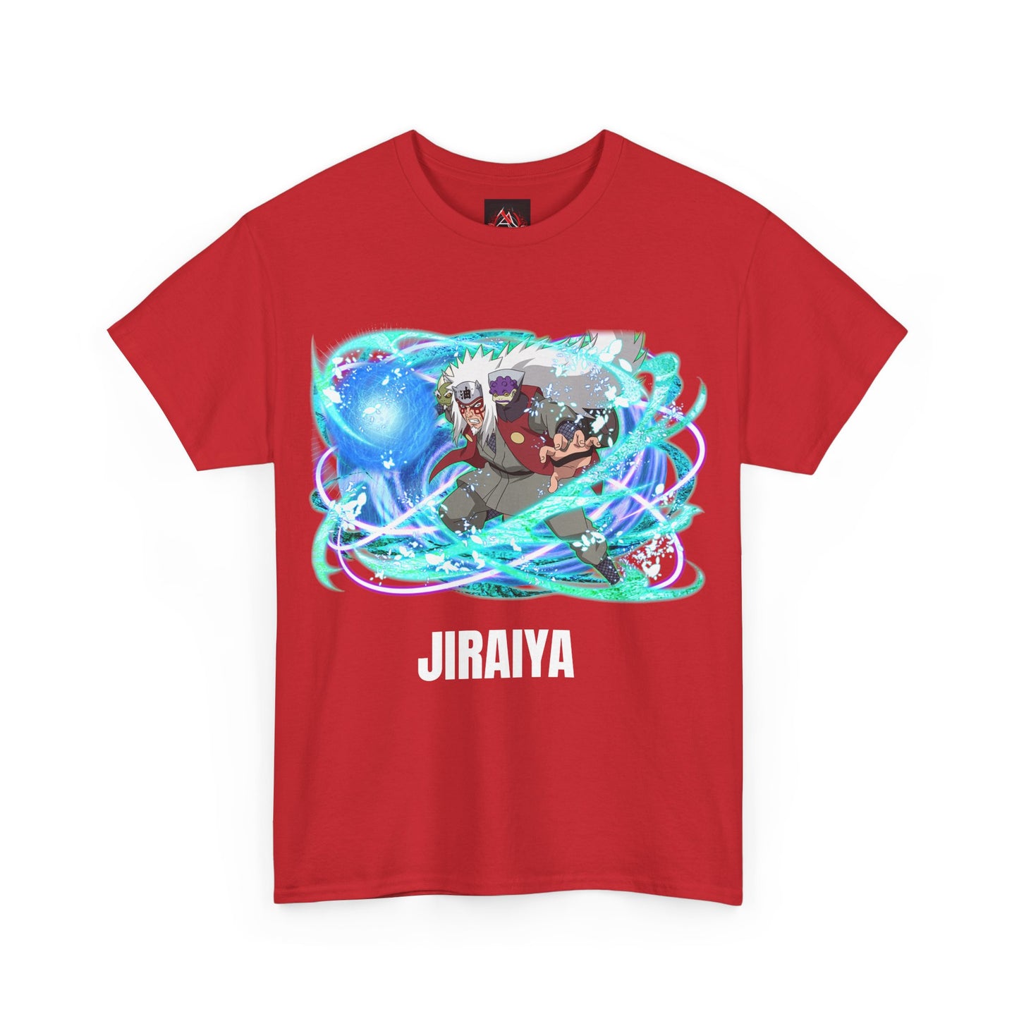 Naruto Shippuden - Jiraiya Rasengan Sage Mode Muliple Colours Unisex Heavy Cotton T-Shirt