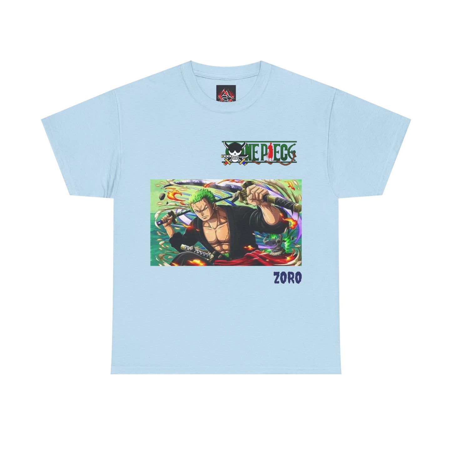 One Piece - Zoro , Unisex Heavy Cotton T- Shirt