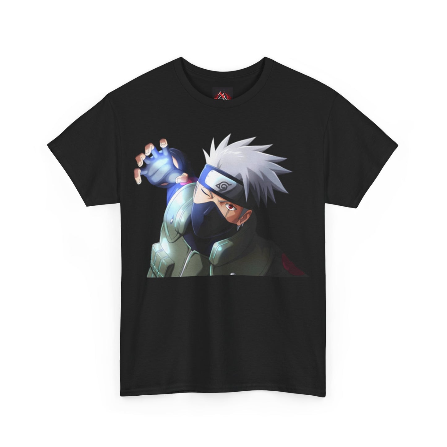 Naruto - Kakashi using Chridori - ( 1000 birds ) Unisex Heavy Cotton T-Shirt