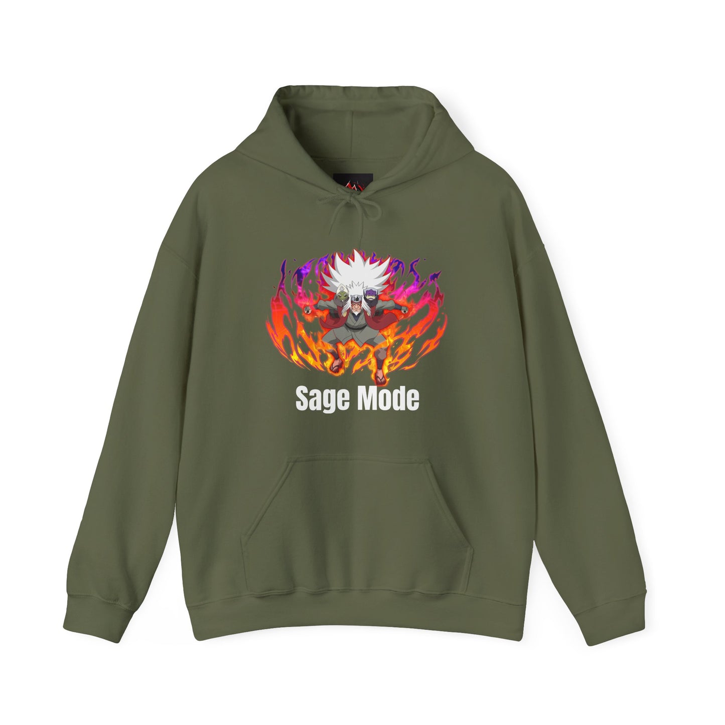 Naruto Shippuden - Powered Up Sage Mode Jiraiya Multiple Colours Unisex Hoodie