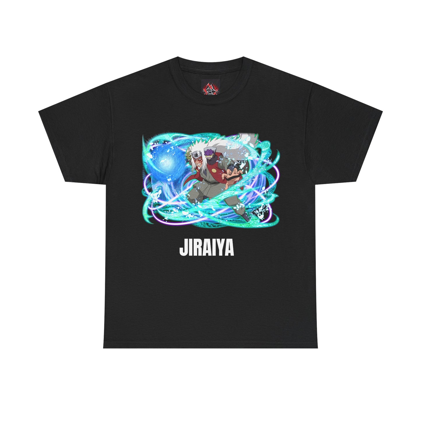 Naruto Shippuden - Jiraiya Rasengan Sage Mode Muliple Colours Unisex Heavy Cotton T-Shirt