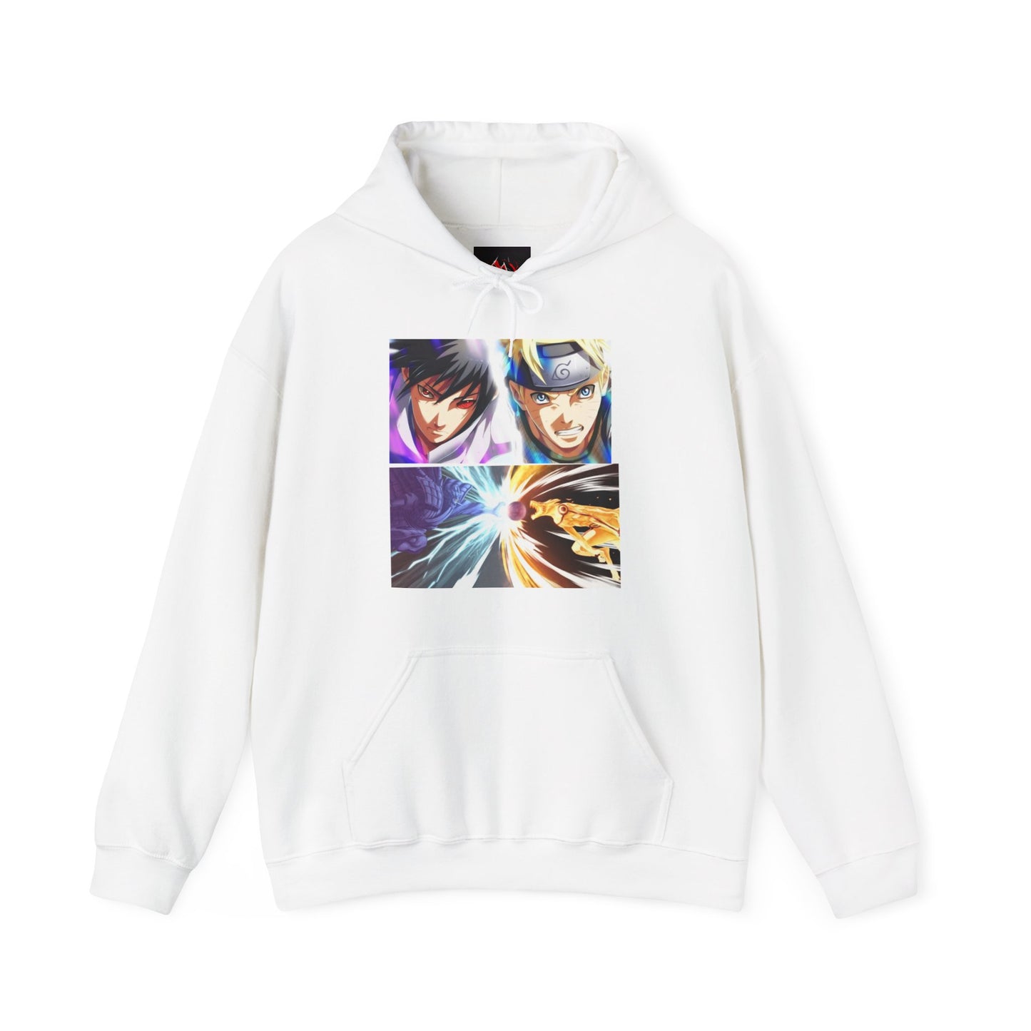 Naruto Shipuden Epic Battle Naurto Vs Sasuke Unisex Hooded Sweatshirt