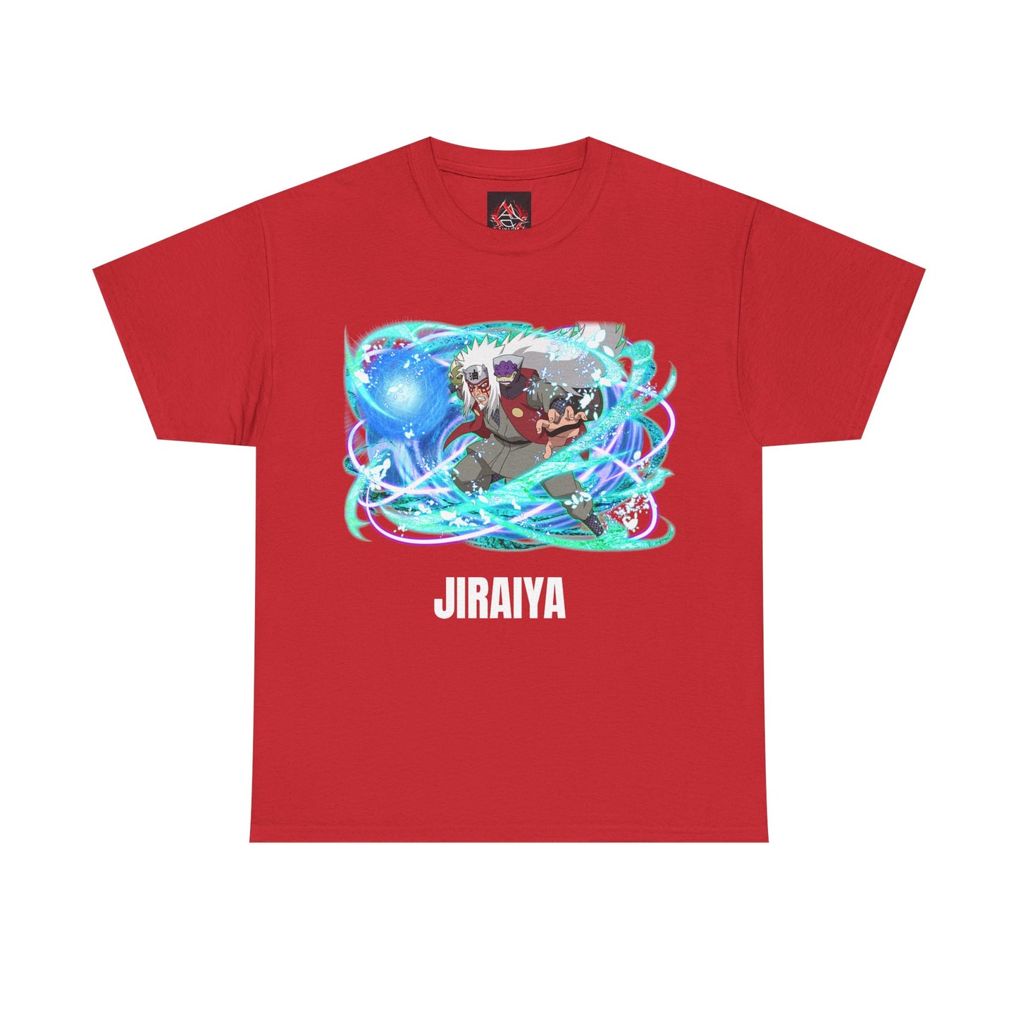 Naruto Shippuden - Jiraiya Rasengan Sage Mode Muliple Colours Unisex Heavy Cotton T-Shirt
