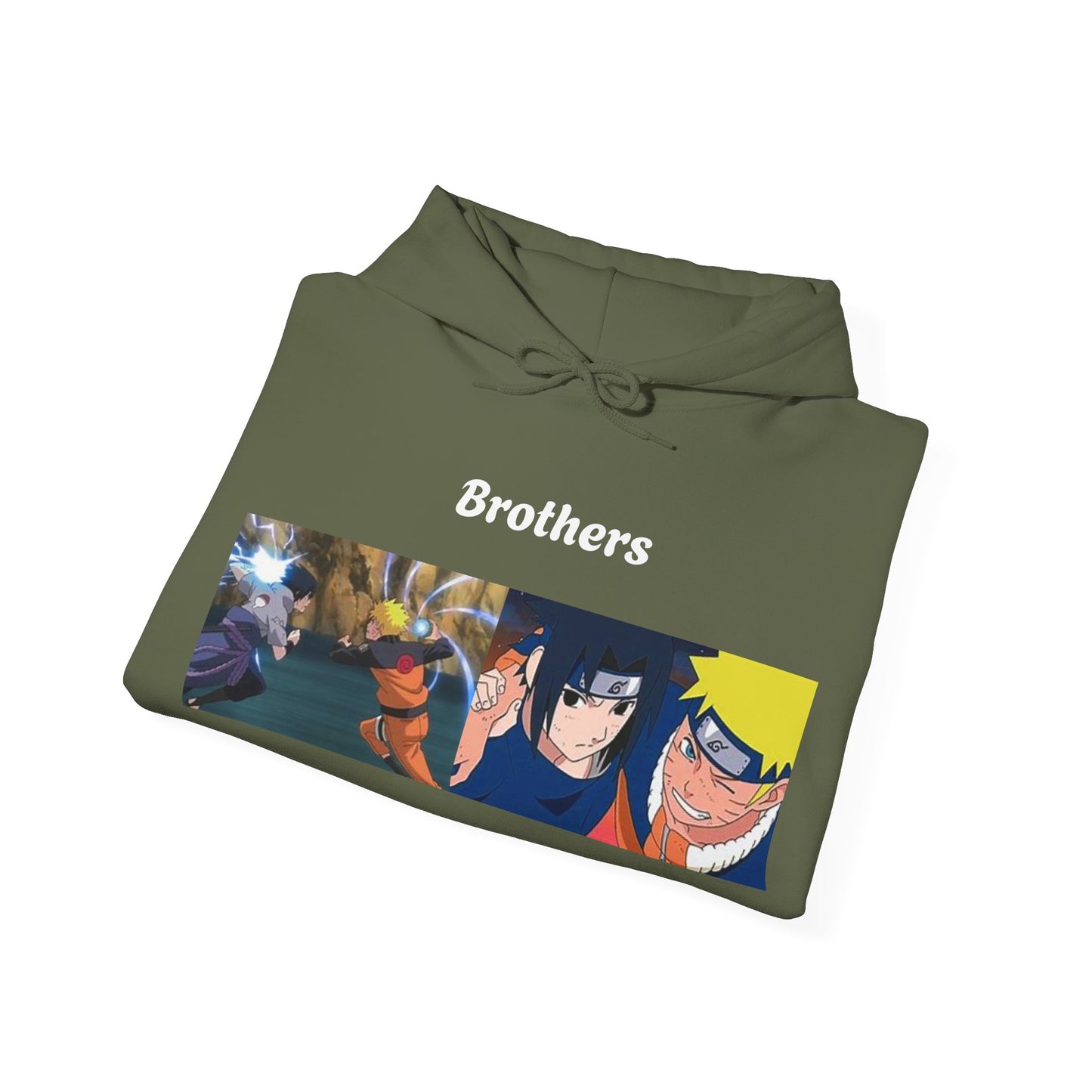 Naruto - Brothers Battle Sasuke vs Naruto Unisex Heavy Cotton TShirt Unisex Heavy Blend™ Sweatshirt for Fans