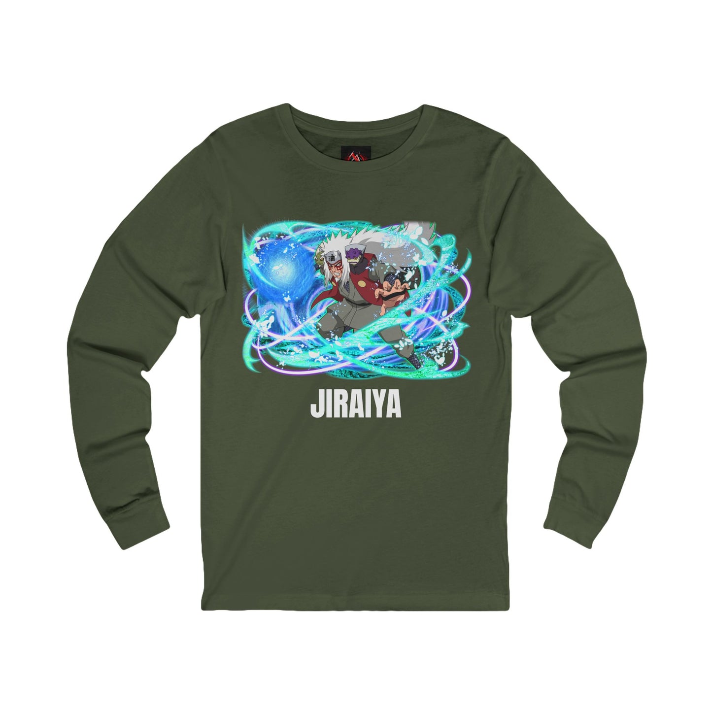 Naruto Shippuden - Jiraiya Rasengan In Sage Mode Mulitple Colour Unisex Long Sleeve T-Shirt