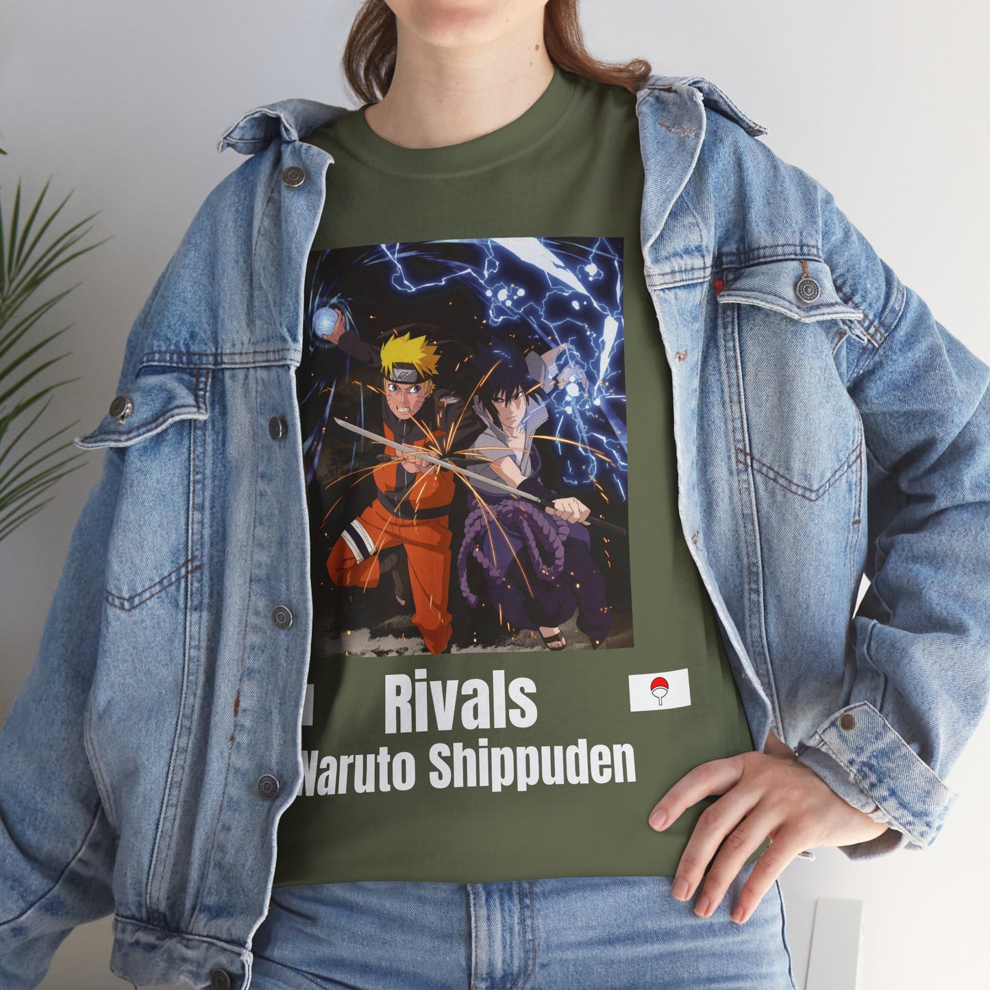 Naruto Shippuden - Rivals Naruto & Sasuke Unisex T-Shirt