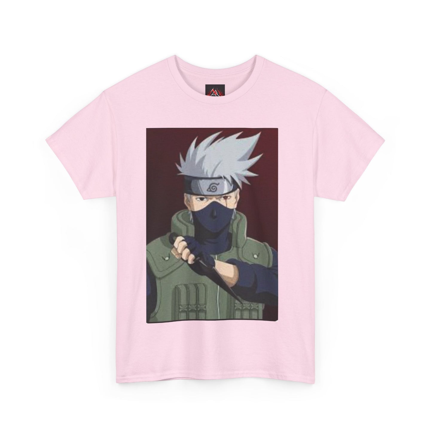Naruto - Kakashi with Kunai Unisex Heavy Cotton T-Shirt