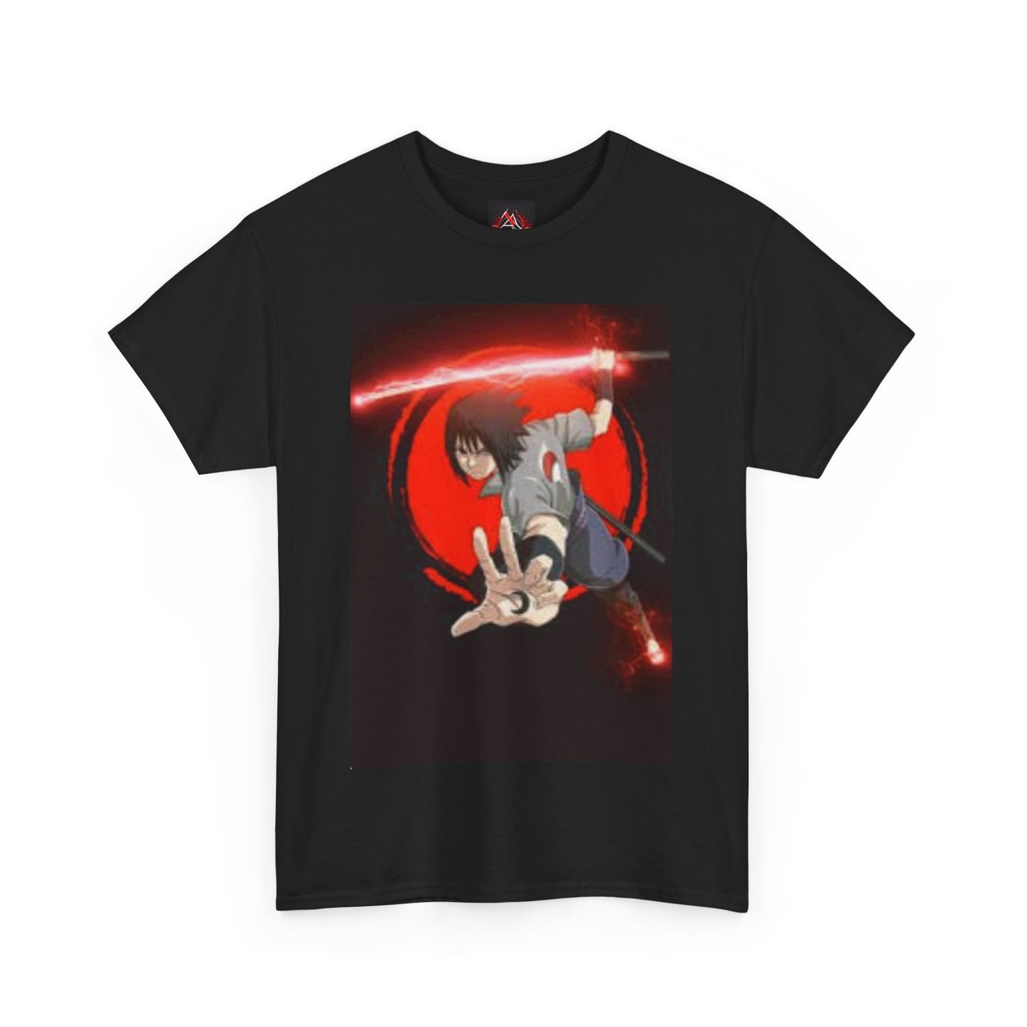 Naruto - Sasuke Uchina Unisex Heavy Cotton T-Shirt