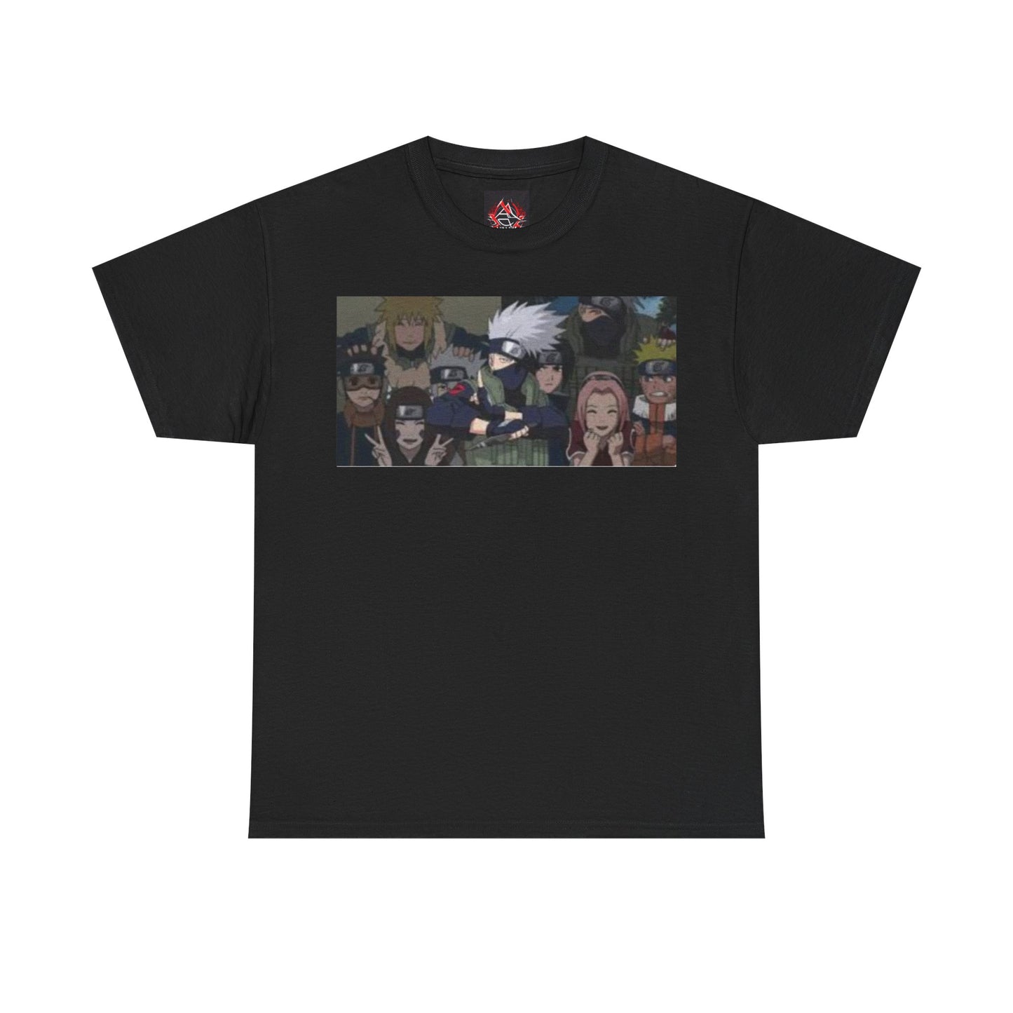 Naruto - Team 10 Team Kakashi Young and Old Unisex Heavy Cotton T-Shirt