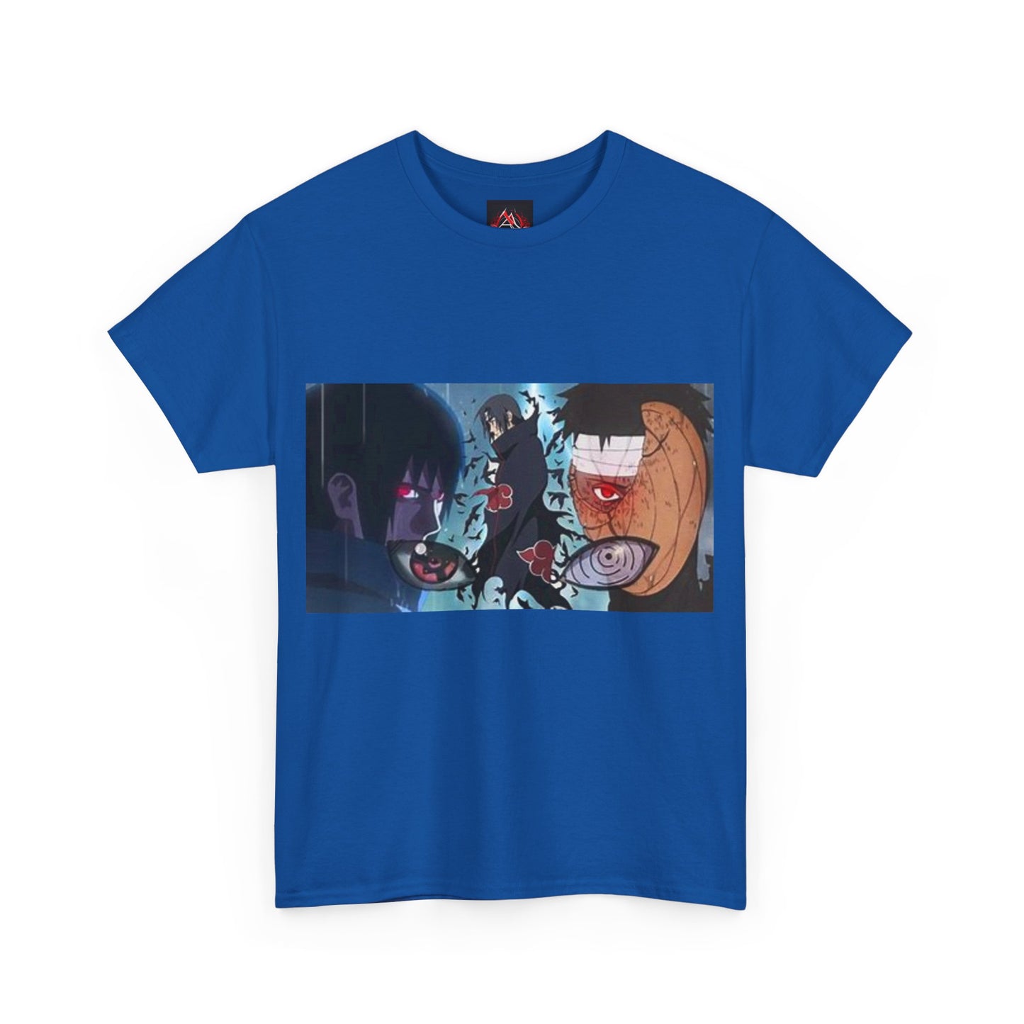 Naruto - Itchia and Sasuke with Obito Uchiha - Unisex Heavy Cotton Unisex Heavy Cotton TShirt
