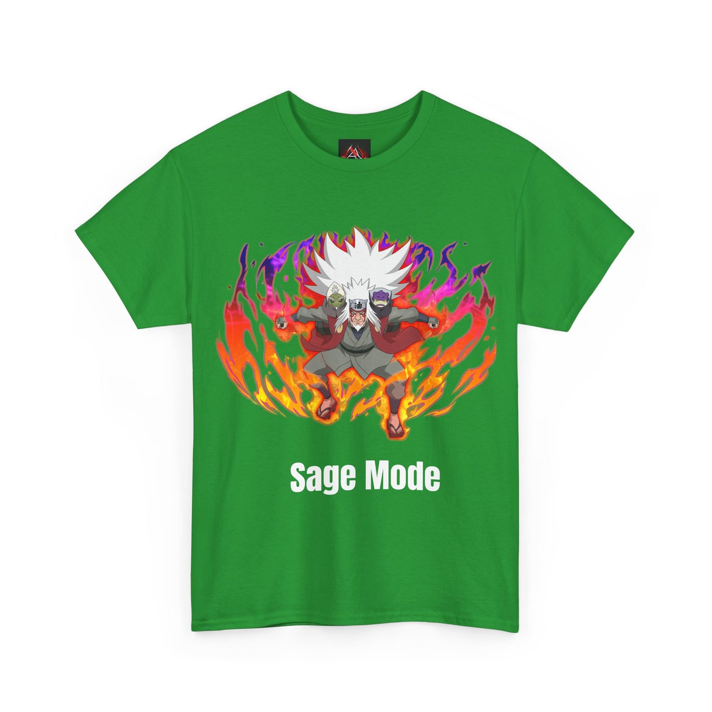 Naruto Shipuden - Sage Mode Jiraiya Multiple Colours Unisex Heavy Cotton T-Shirt