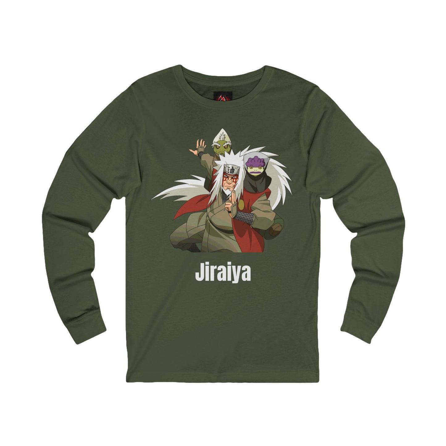 Naruto Shippuden - The Hidden Leaf's Jiraiya Sage Mode Multiple Colours Unisex Long Sleeve T-Shirt