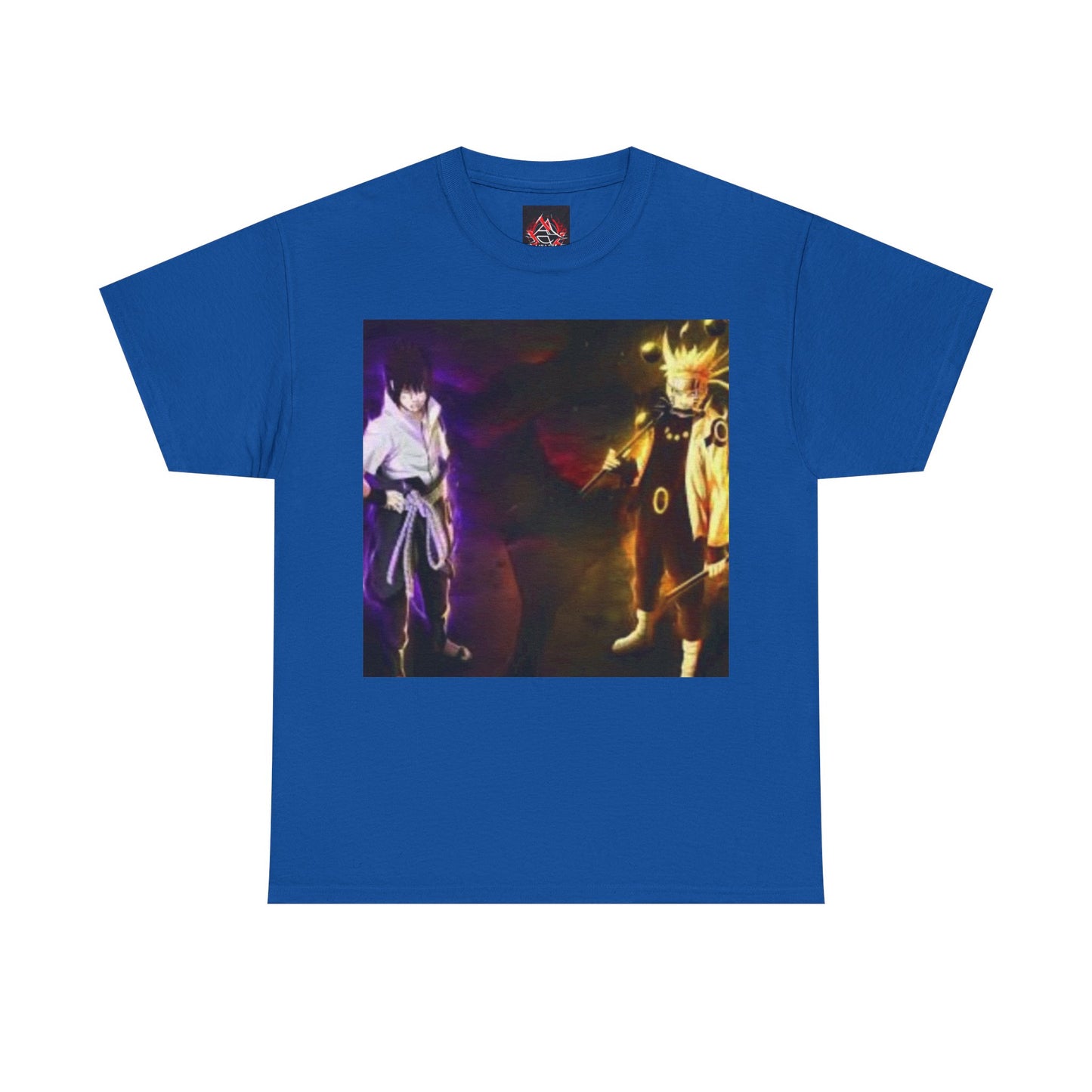 Naruto Shippuden - Naruto & Sasuke Full Power Unisex Heavy Cotton T-Shirt