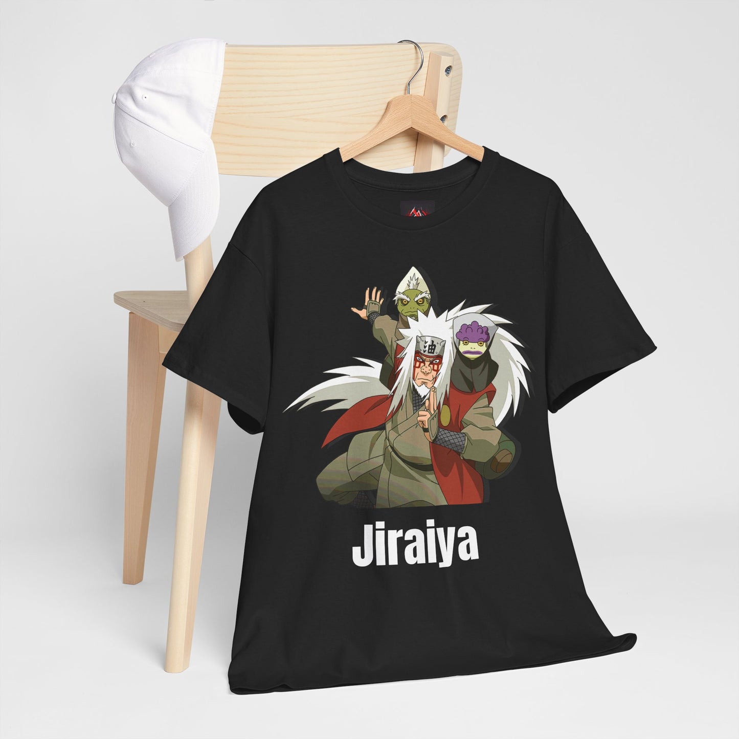 Naruto Shippuden - The Hidden Leaf's Jiraiya Sage Mode Multiple Colours Unisex Heavy Cotton T-Shirt
