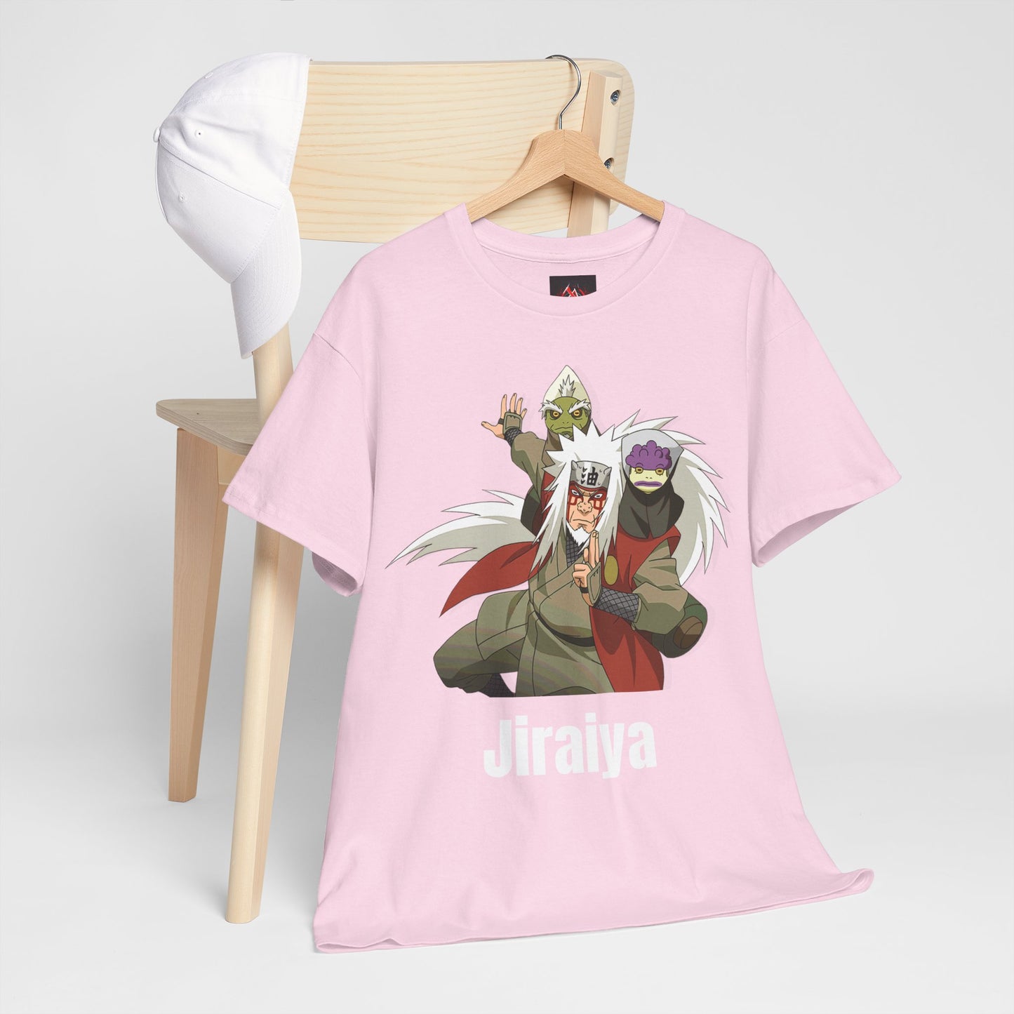 Naruto Shippuden - The Hidden Leaf's Jiraiya Sage Mode Multiple Colours Unisex Heavy Cotton T-Shirt