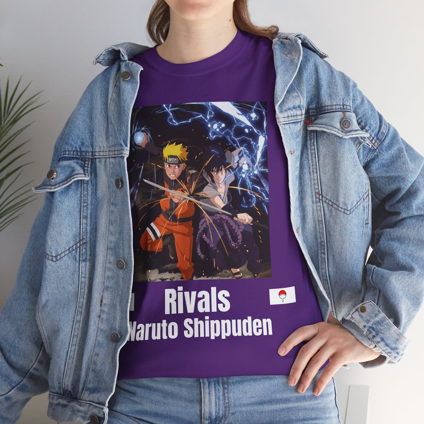 Naruto Shippuden - Rivals Naruto & Sasuke Unisex T-Shirt