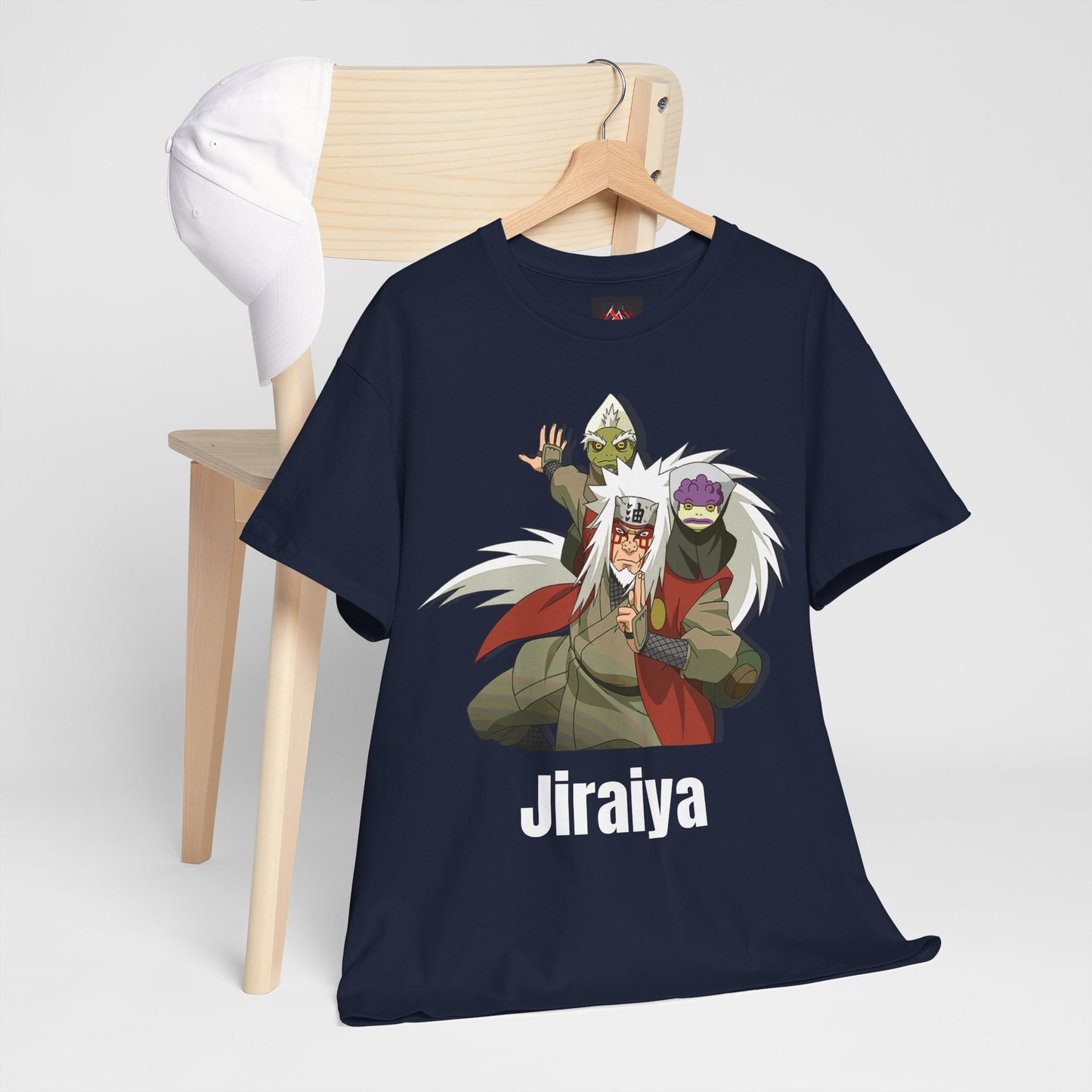 Naruto Shippuden - The Hidden Leaf's Jiraiya Sage Mode Multiple Colours Unisex Heavy Cotton T-Shirt