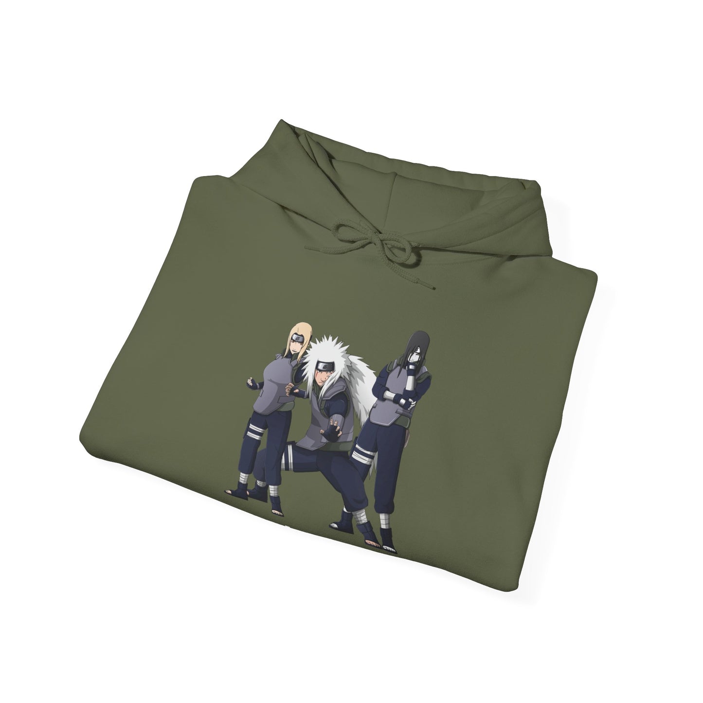 Naruto -Legendary Sannin White Unisex Hoodie