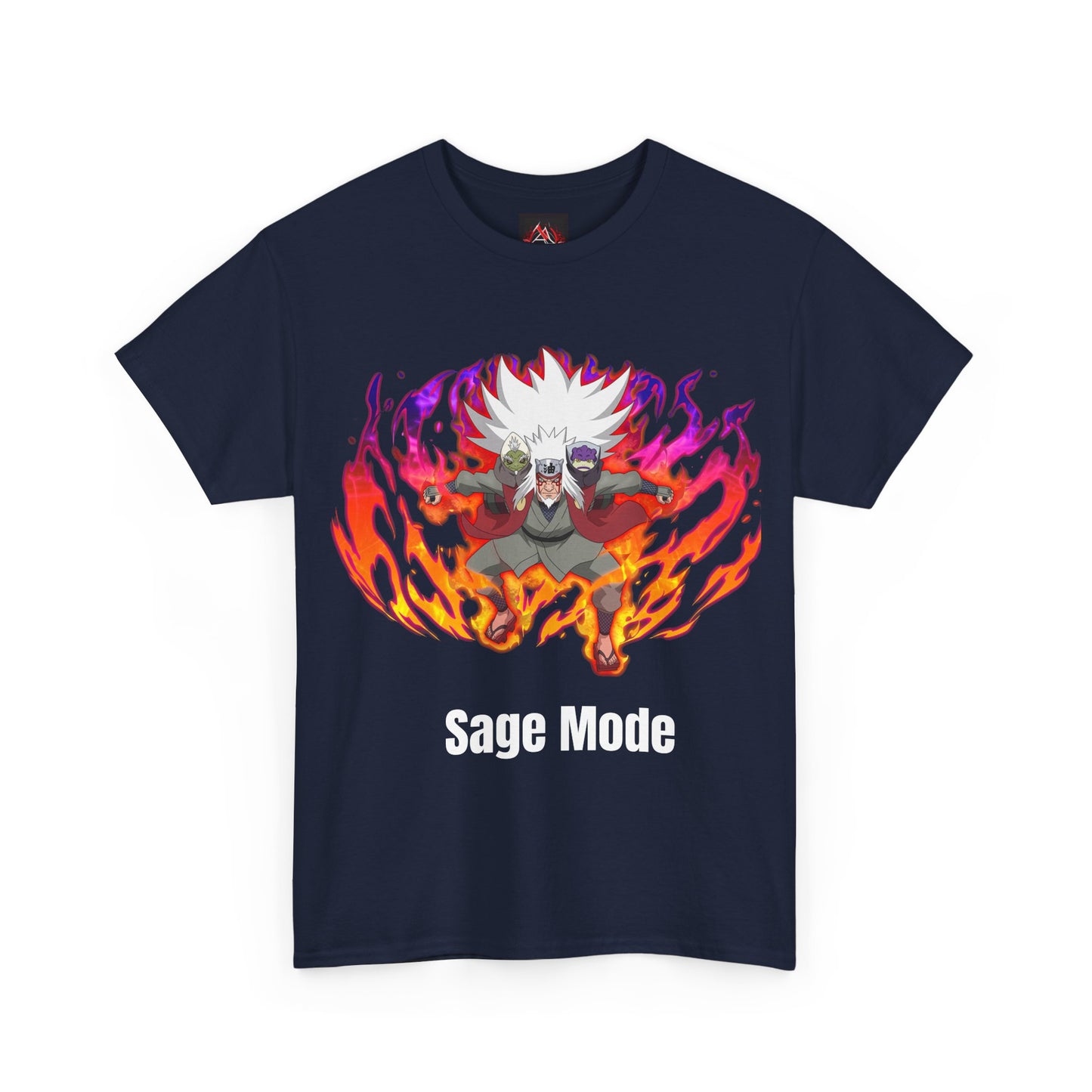 Naruto Shipuden - Sage Mode Jiraiya Multiple Colours Unisex Heavy Cotton T-Shirt