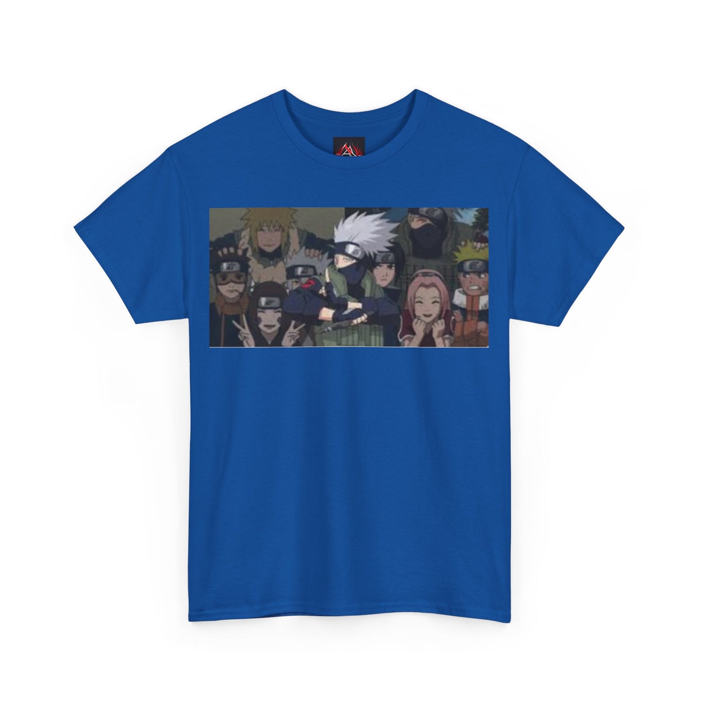Naruto - Team 10 Team Kakashi Young and Old Unisex Heavy Cotton T-Shirt