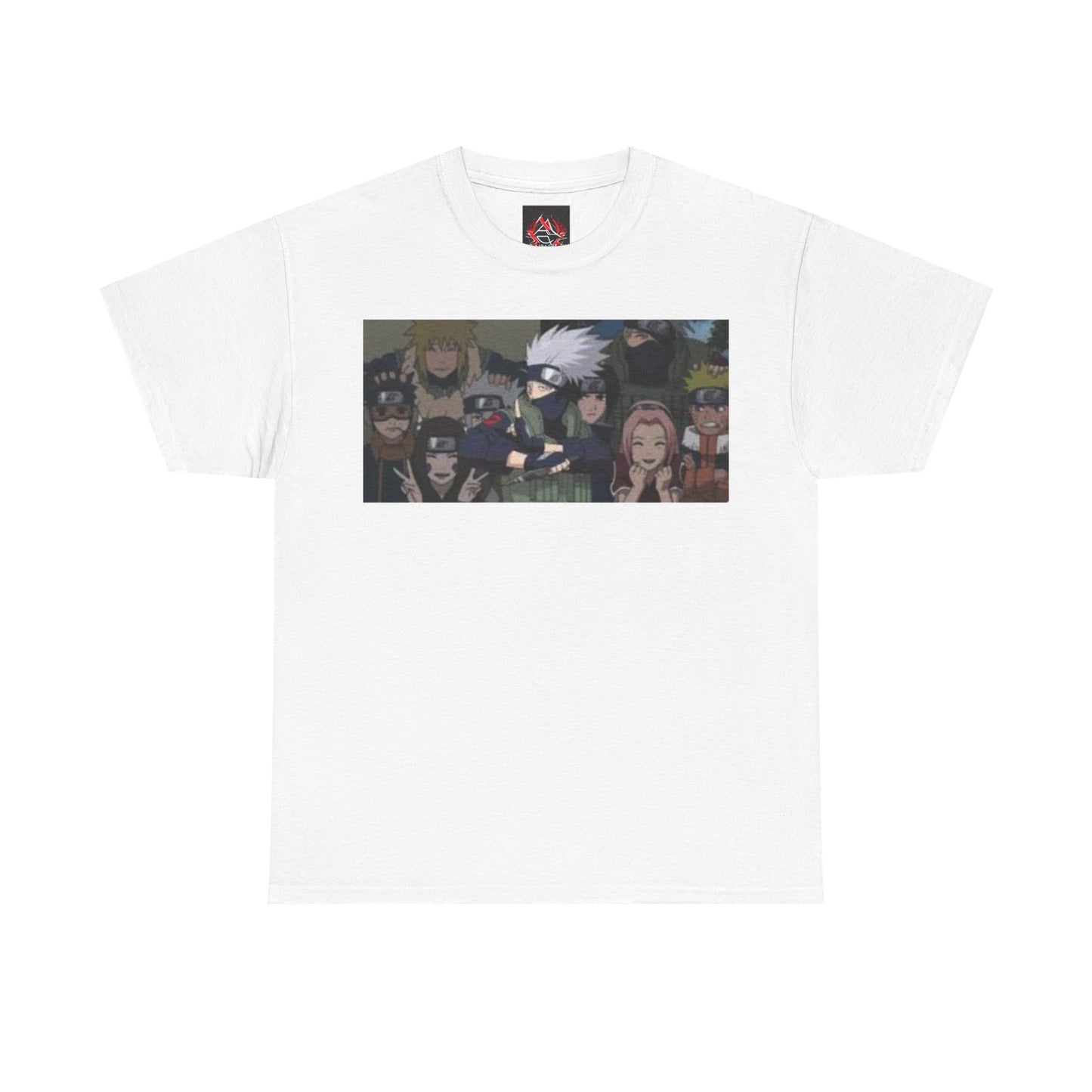 Naruto - Team 10 Team Kakashi Young and Old Unisex Heavy Cotton T-Shirt