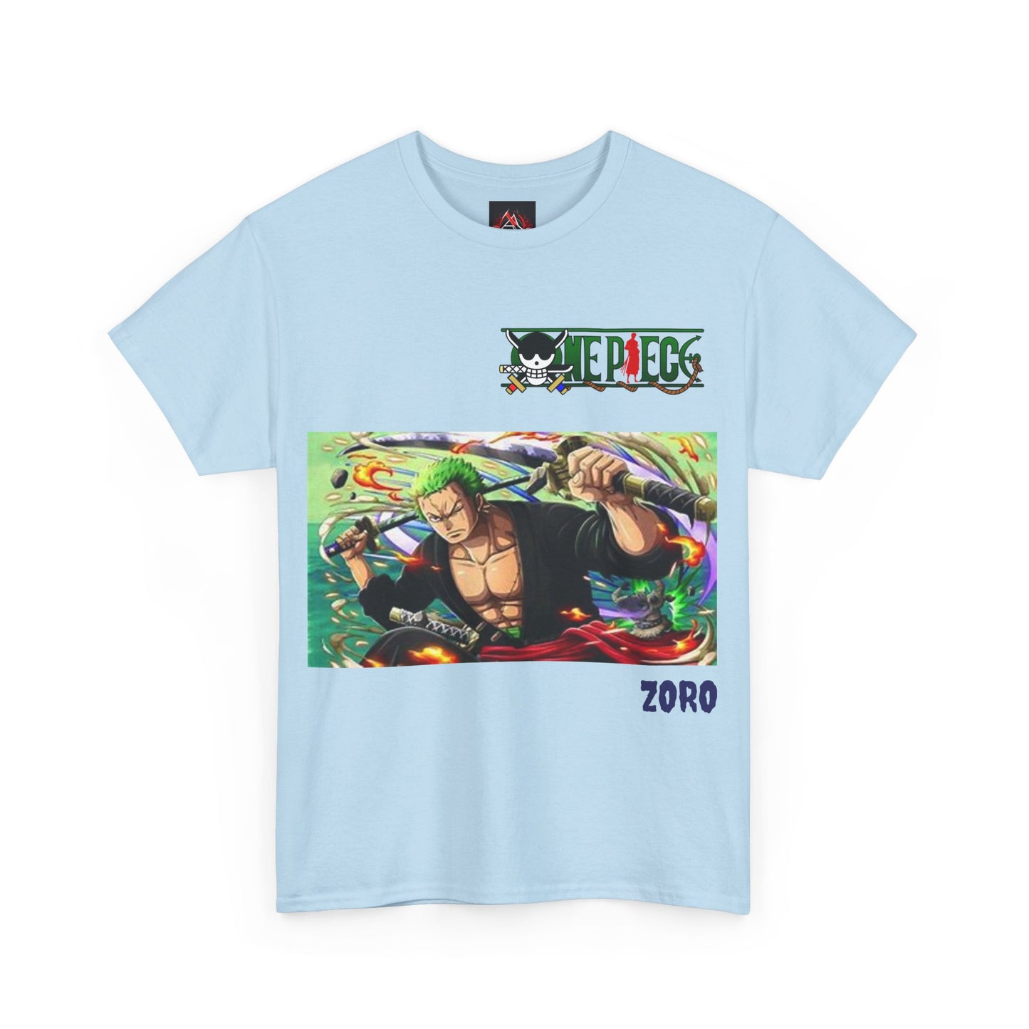One Piece - Zoro , Unisex Heavy Cotton T- Shirt