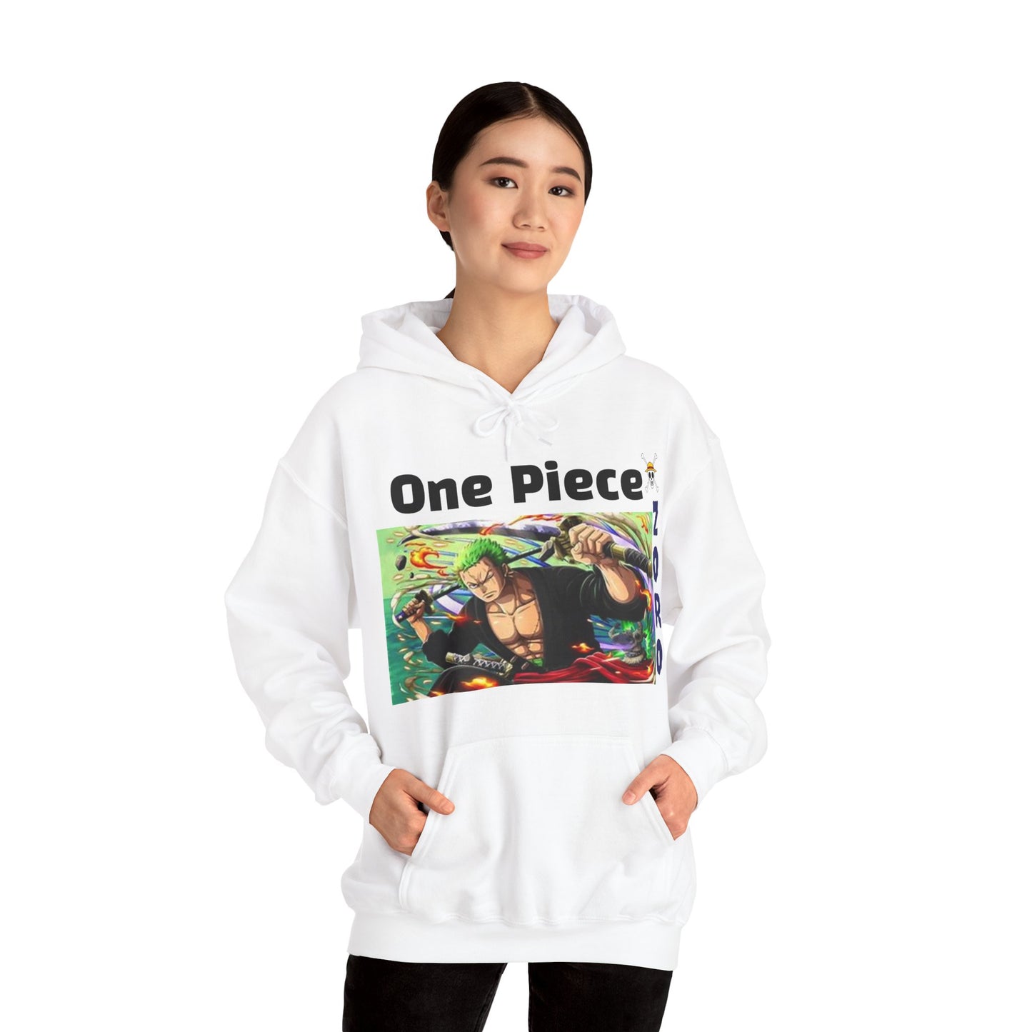 One Piece Zoro Hoodie - Unisex Heavy Blend Sweatshirt