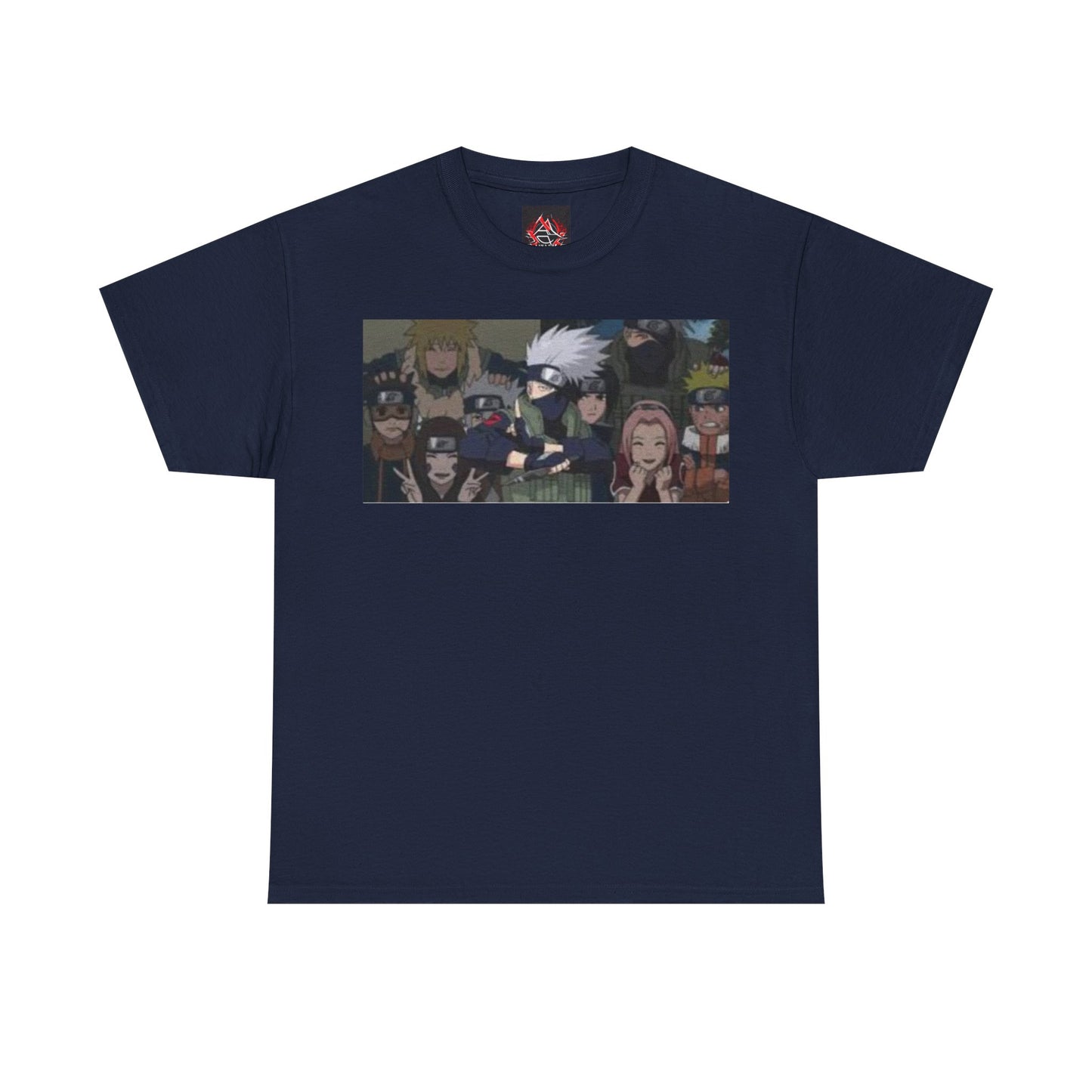 Naruto - Team 10 Team Kakashi Young and Old Unisex Heavy Cotton T-Shirt