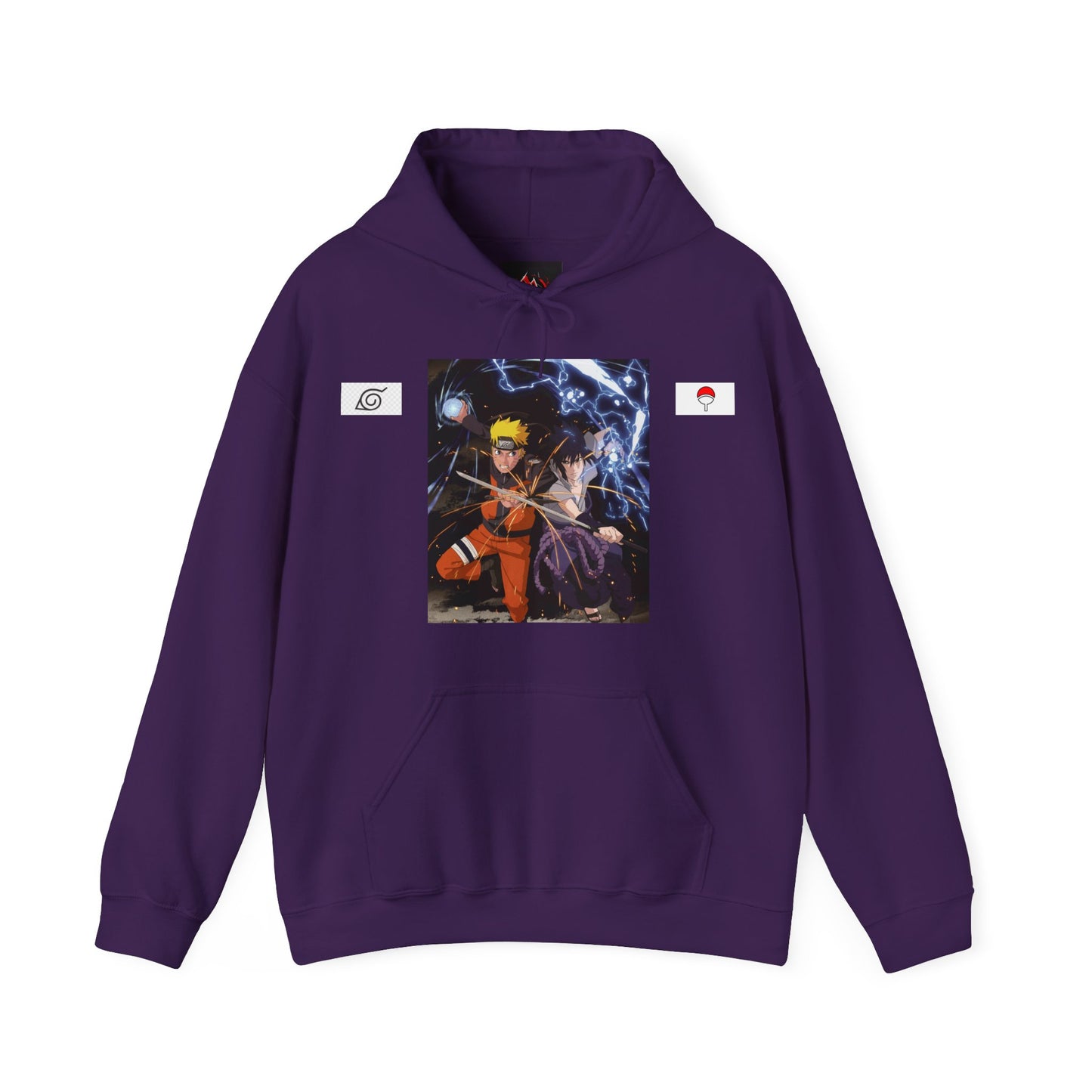 Naruto Shippuden - Naruto & Sasuke Rivals Unisex Hoodie multiple colours