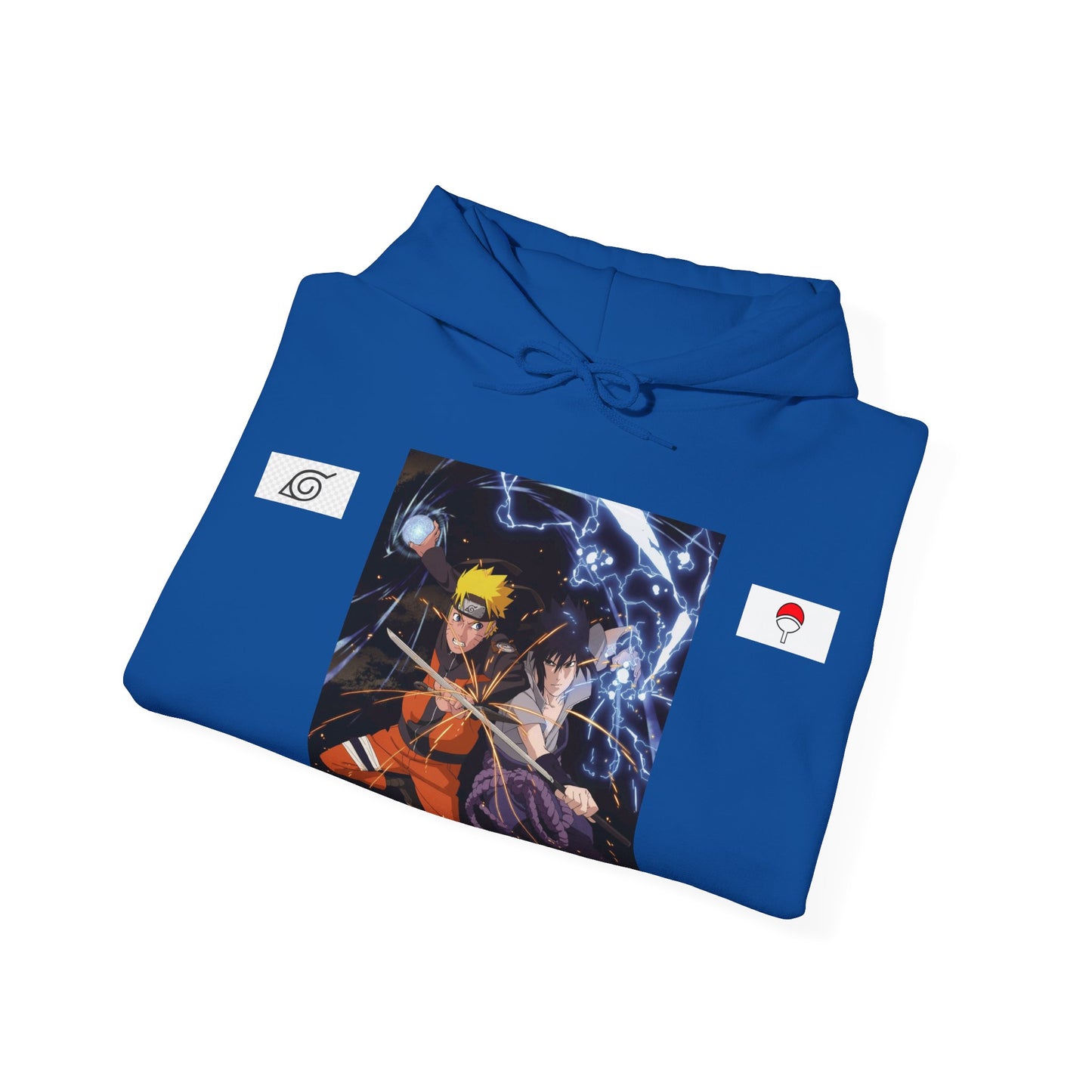 Naruto Shippuden - Naruto & Sasuke Rivals Unisex Hoodie multiple colours
