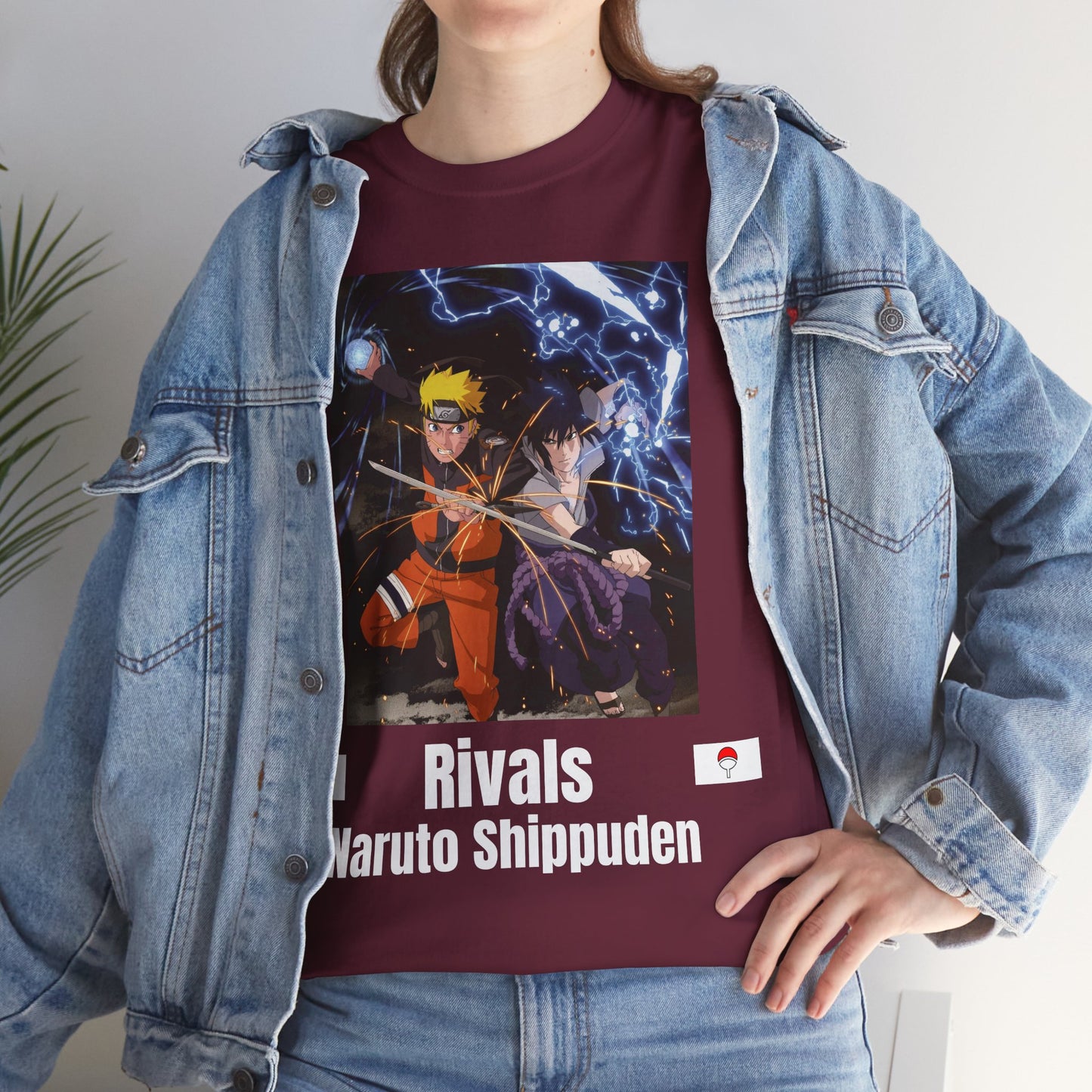 Naruto Shippuden - Rivals Naruto & Sasuke Unisex T-Shirt