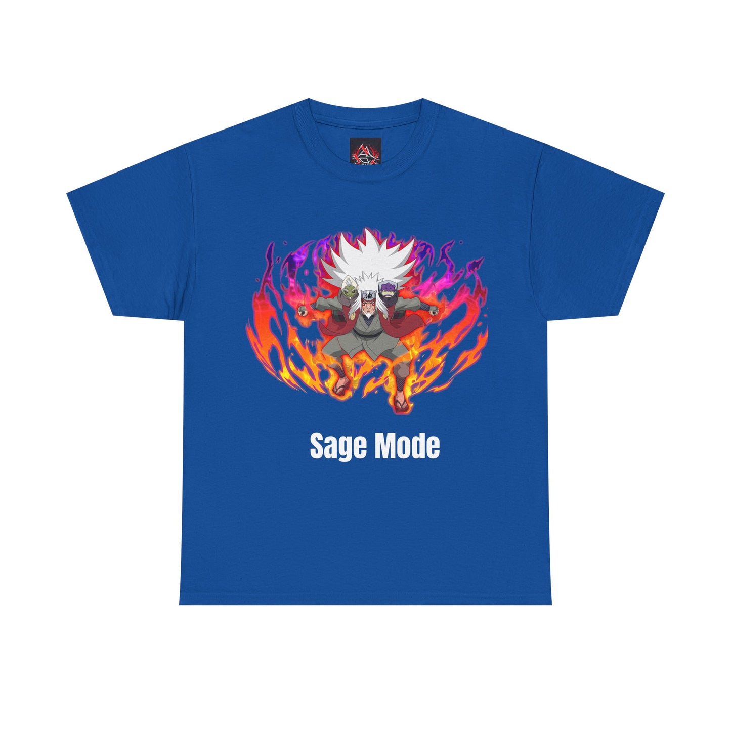 Naruto Shipuden - Sage Mode Jiraiya Multiple Colours Unisex Heavy Cotton T-Shirt