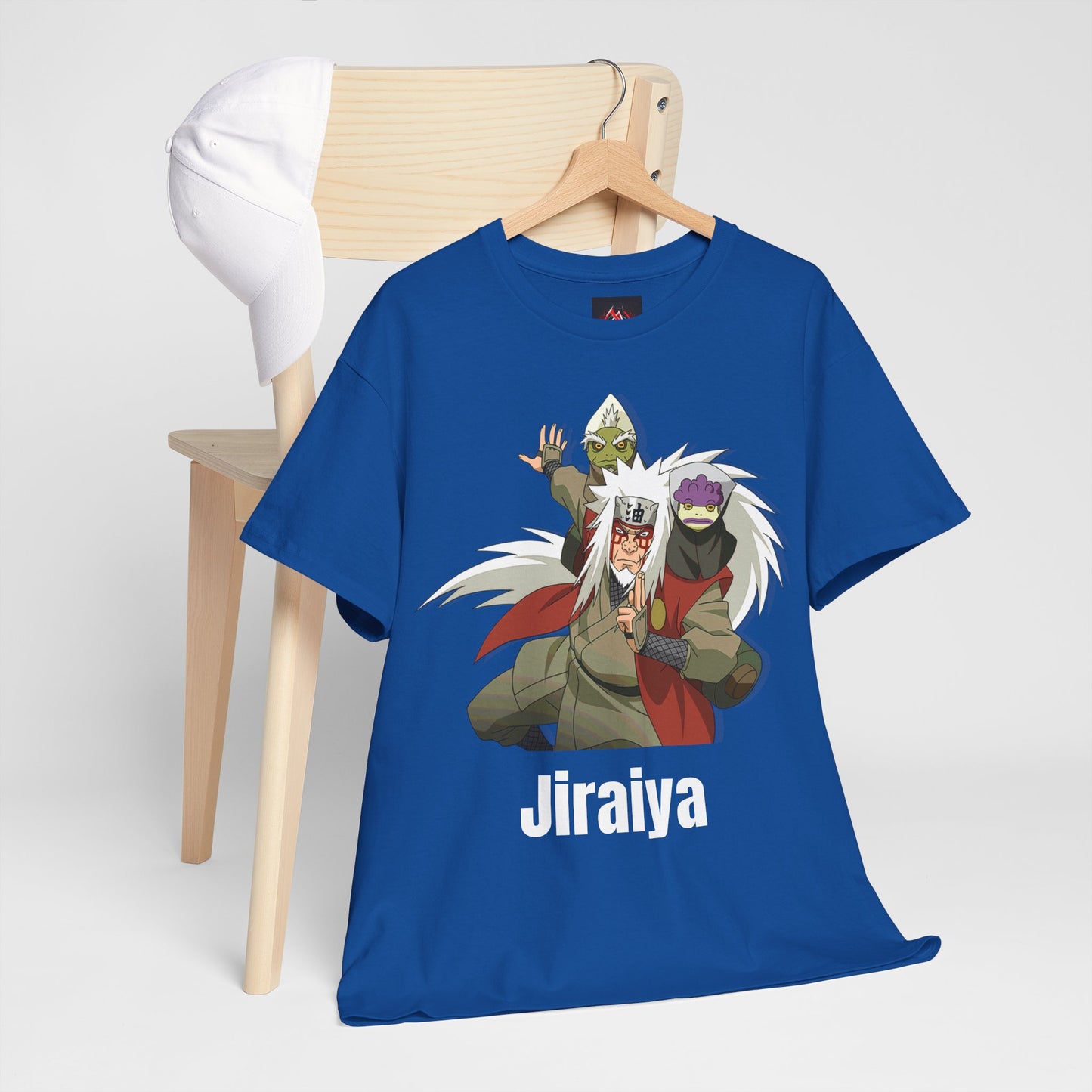 Naruto Shippuden - The Hidden Leaf's Jiraiya Sage Mode Multiple Colours Unisex Heavy Cotton T-Shirt