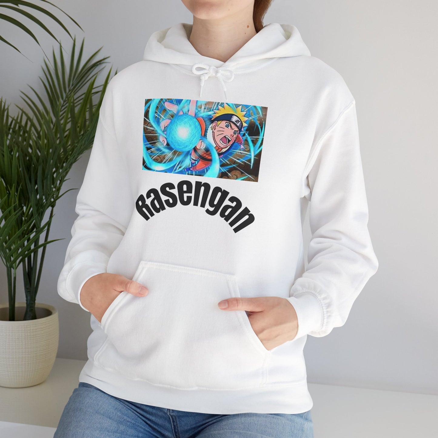 Naruto - Naruto Rasengan White Hoodie - Unisex Sweatshirt