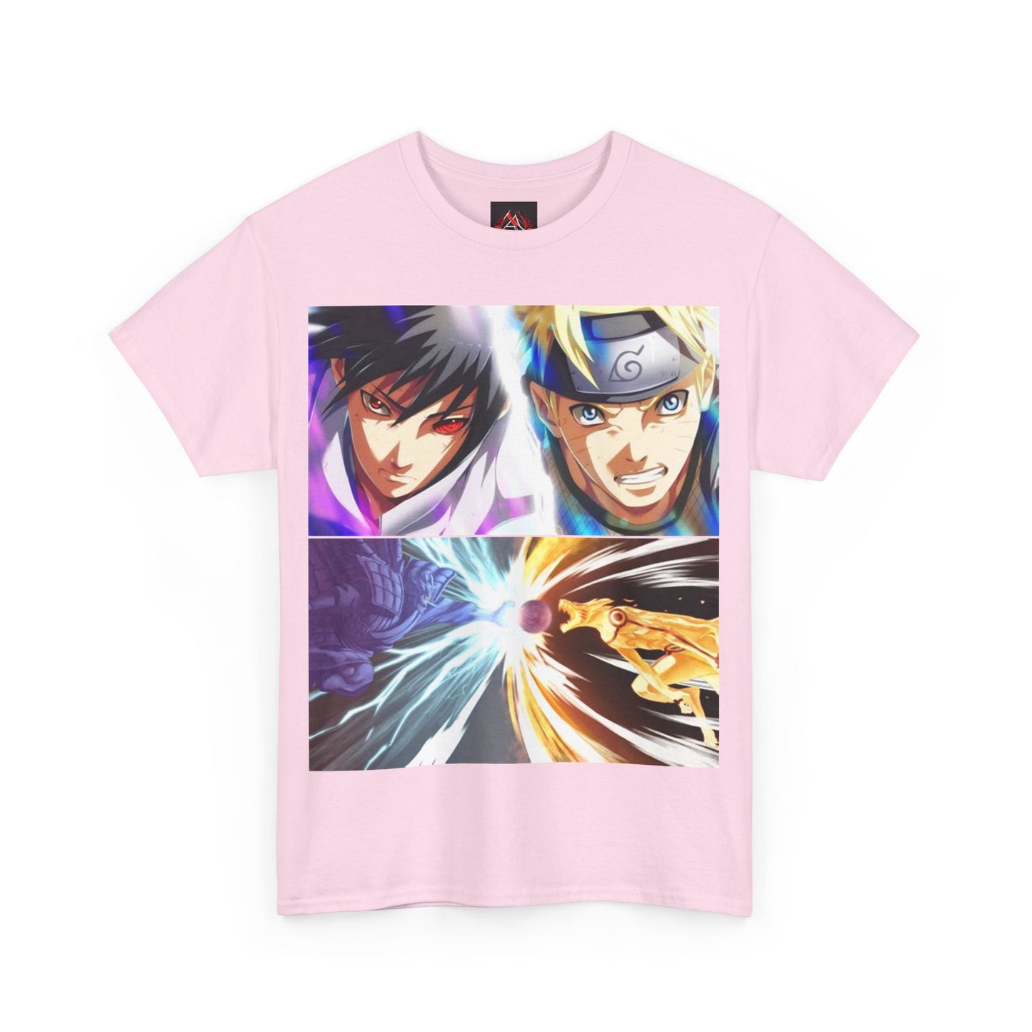 Naruto Shipuden Epic Battle Naurto Vs Sasuke Unisex Heavy Cotton TShirt